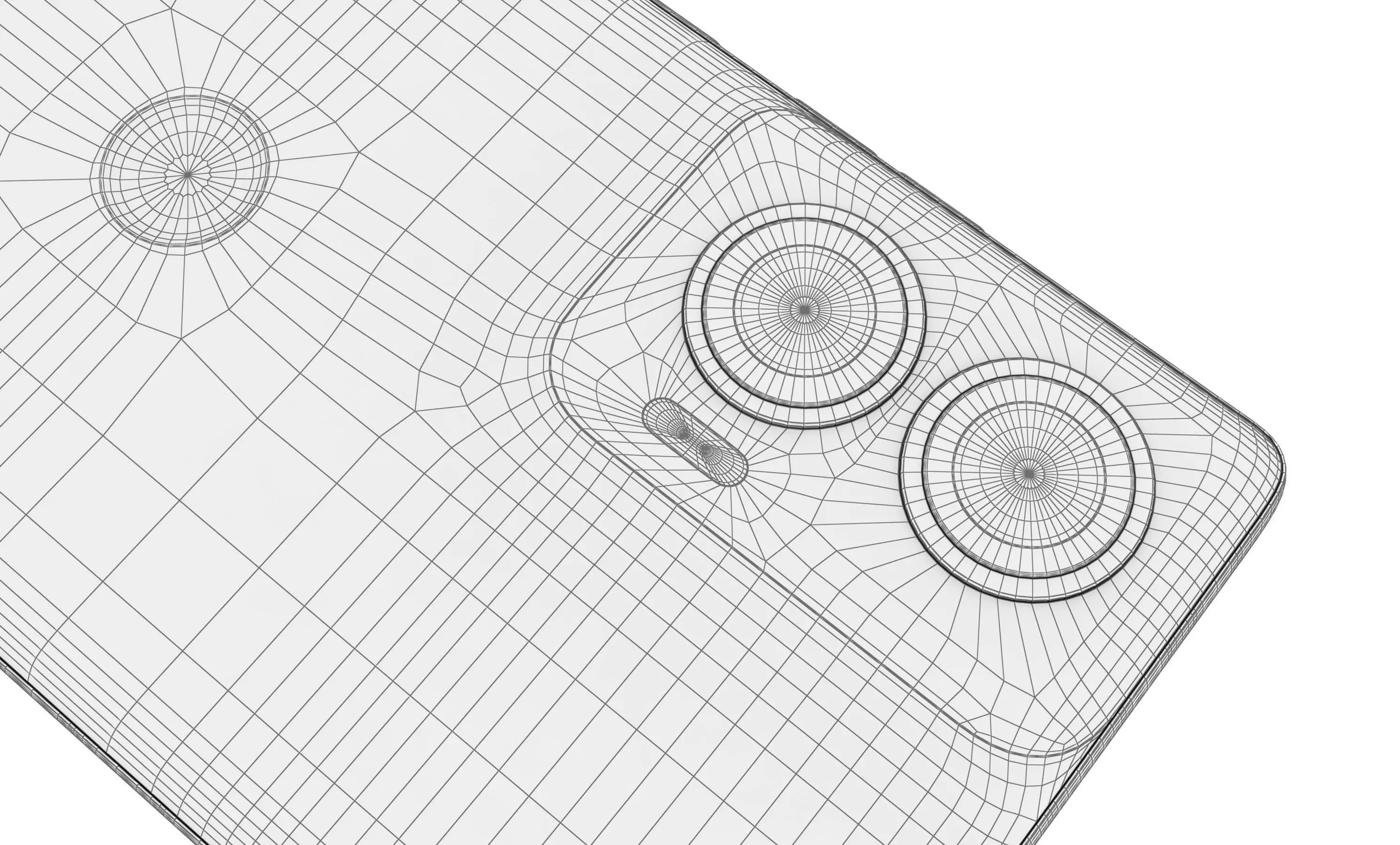 Motorola Edge 50 Fusion White High Poly 3D model_20