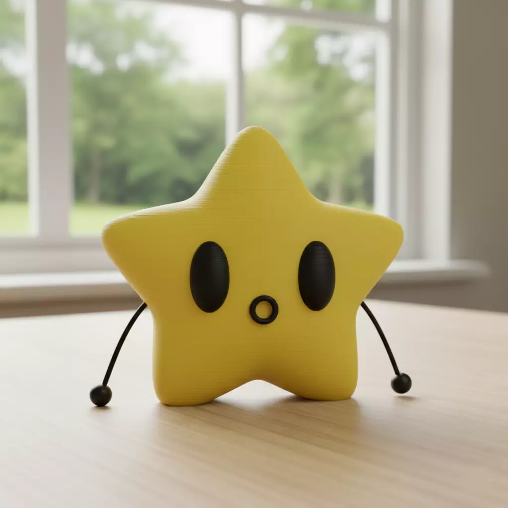 Luma star 3D print model