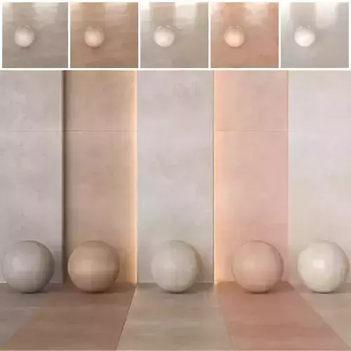 Marazzi Slow Handmade Concrete Look Tile - 3D Ink -Set of 27