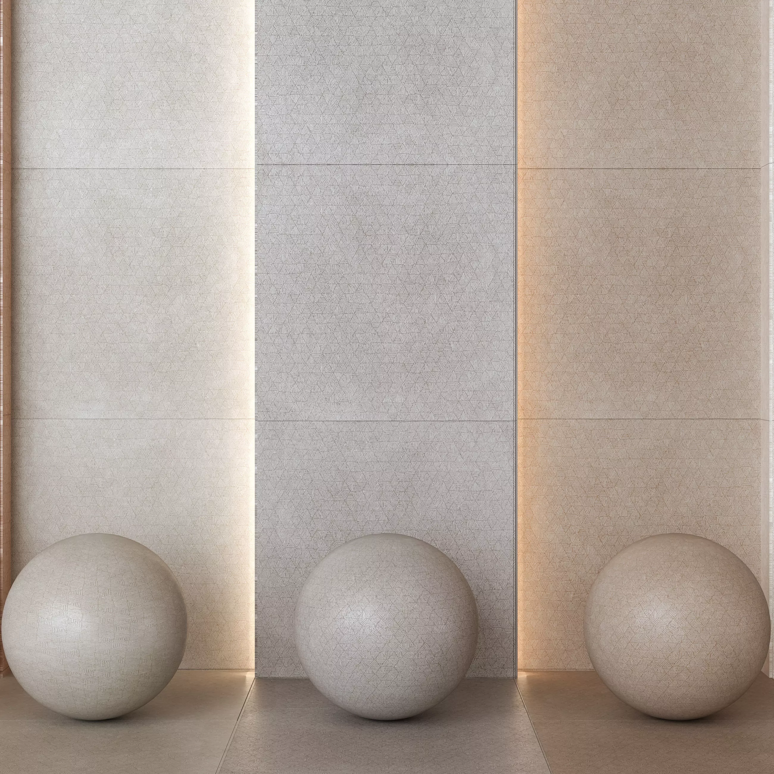 Marazzi Slow Rafia Decorative Tile - 3D Ink -Set of 12 Texture_3