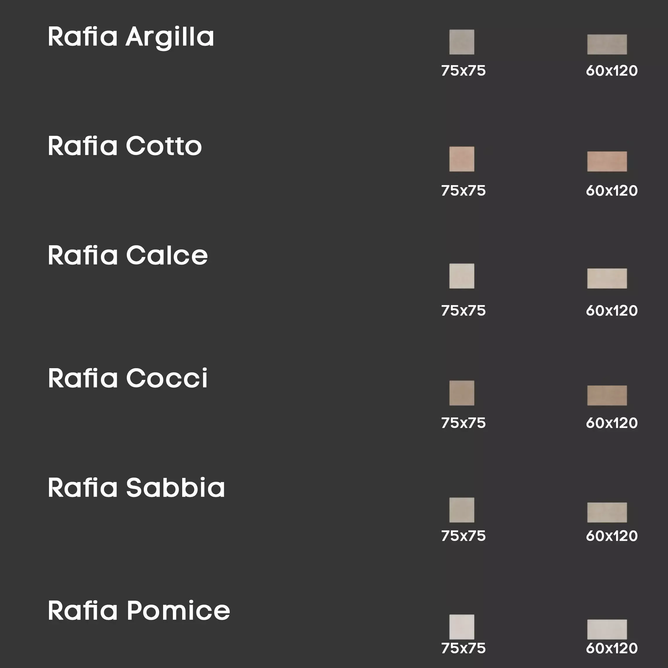 Marazzi Slow Rafia Decorative Tile - 3D Ink -Set of 12 Texture_5
