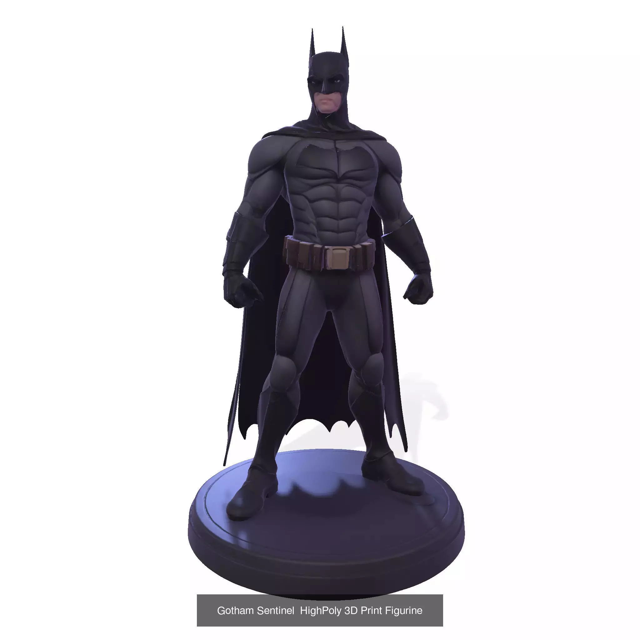 HighPoly Superhero Figurine Collection _6
