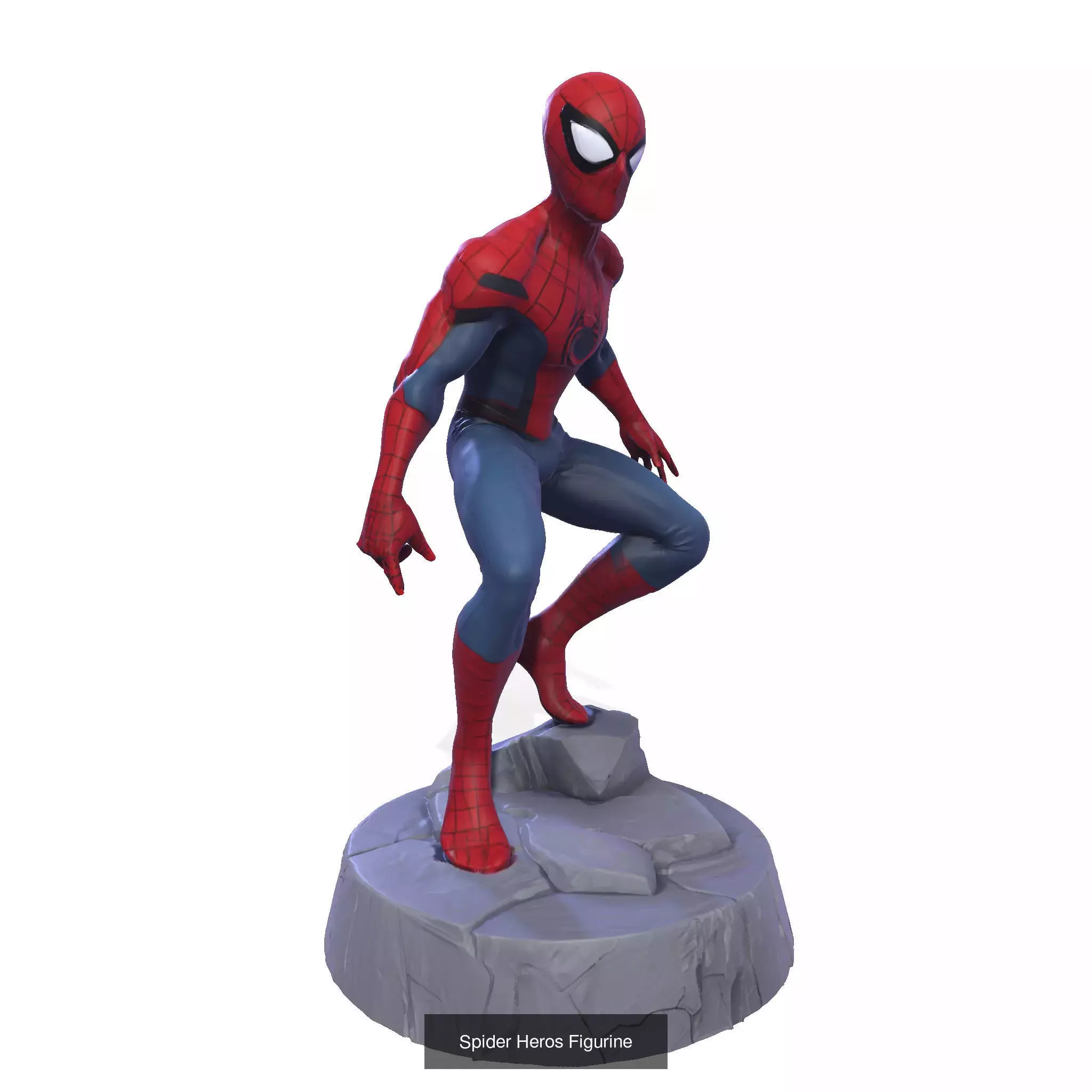 HighPoly Superhero Figurine Collection _2