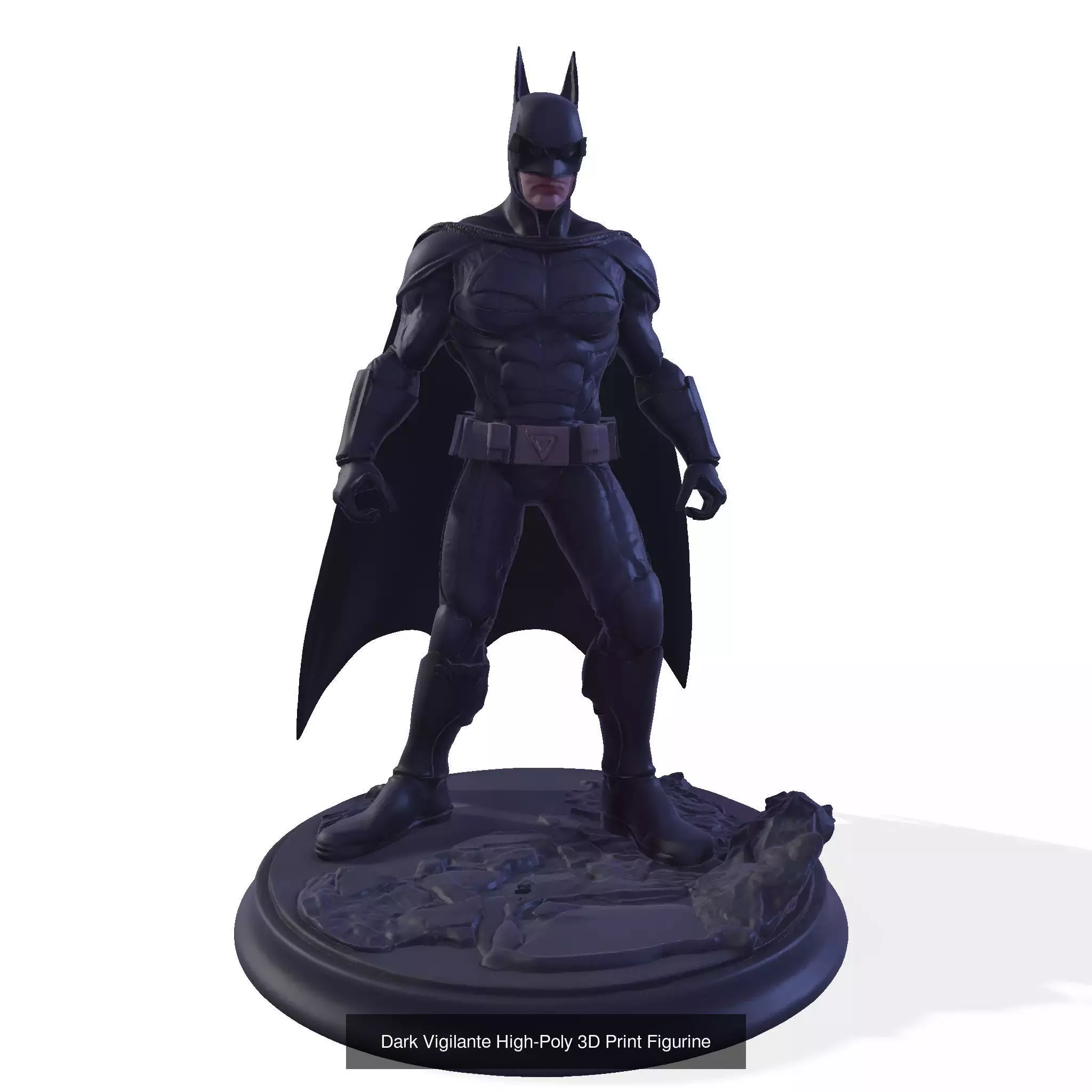 HighPoly Superhero Figurine Collection _5