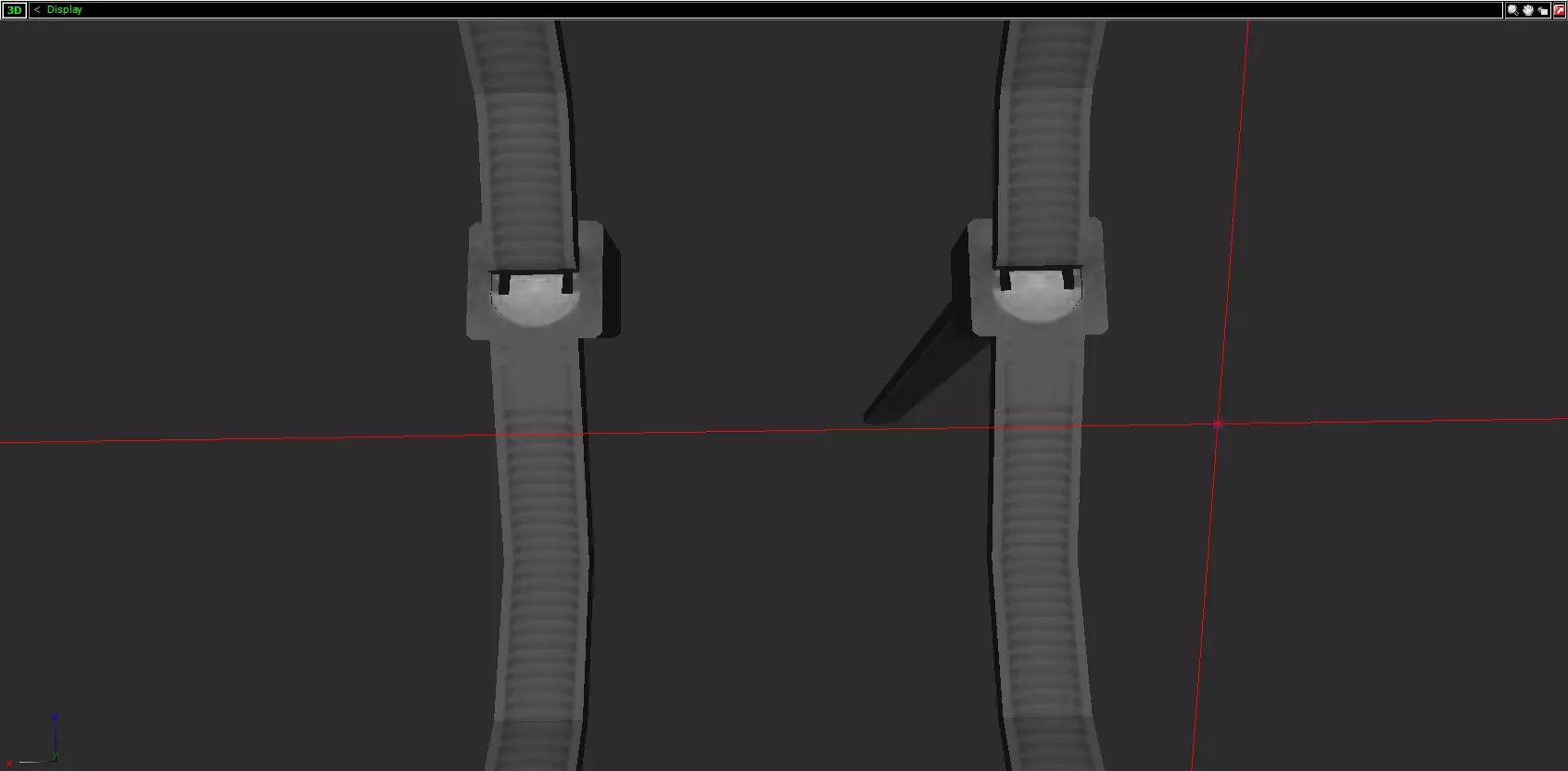 TyRaps Low-poly 3D model_4