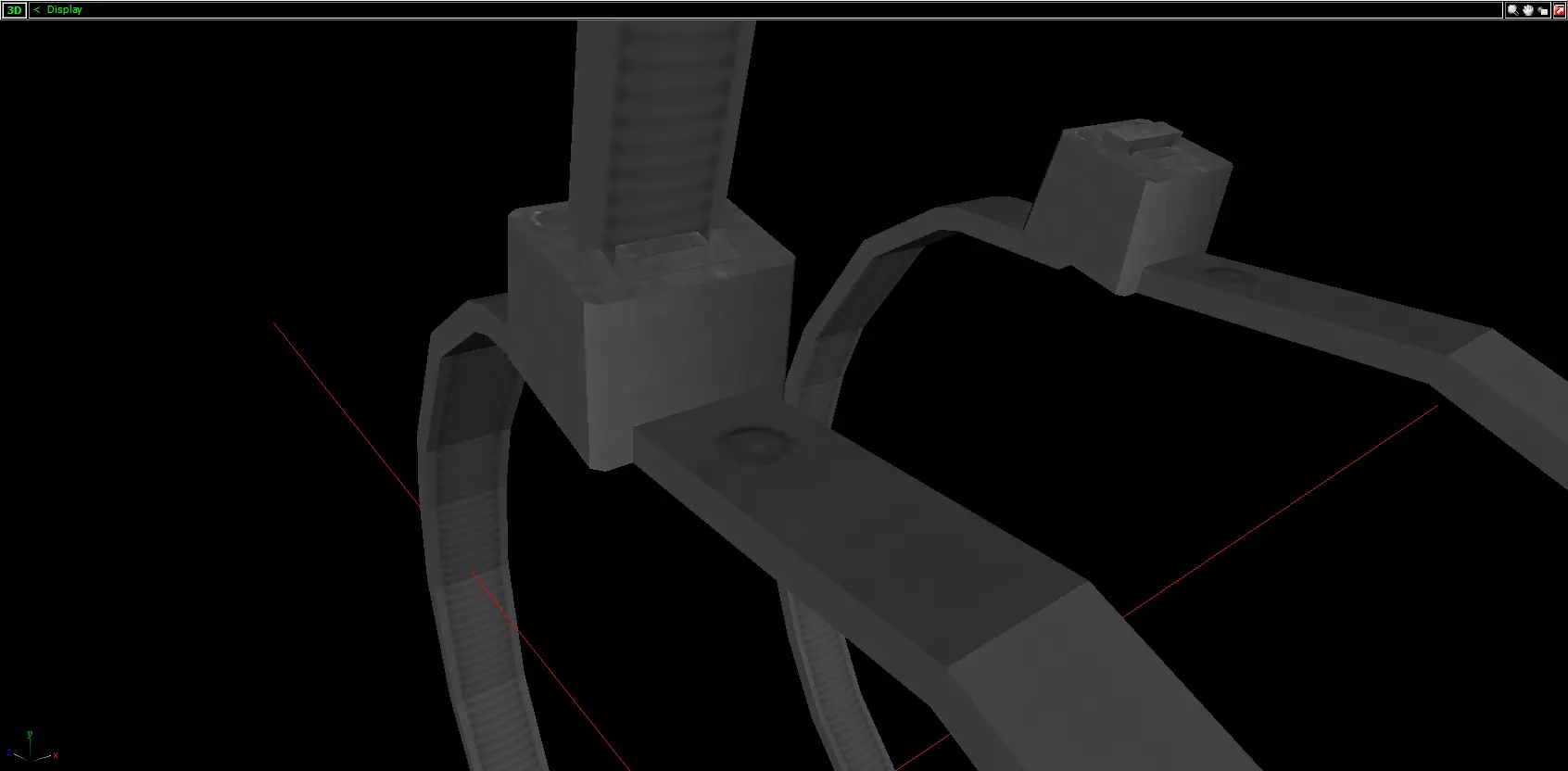 TyRaps Low-poly 3D model_2