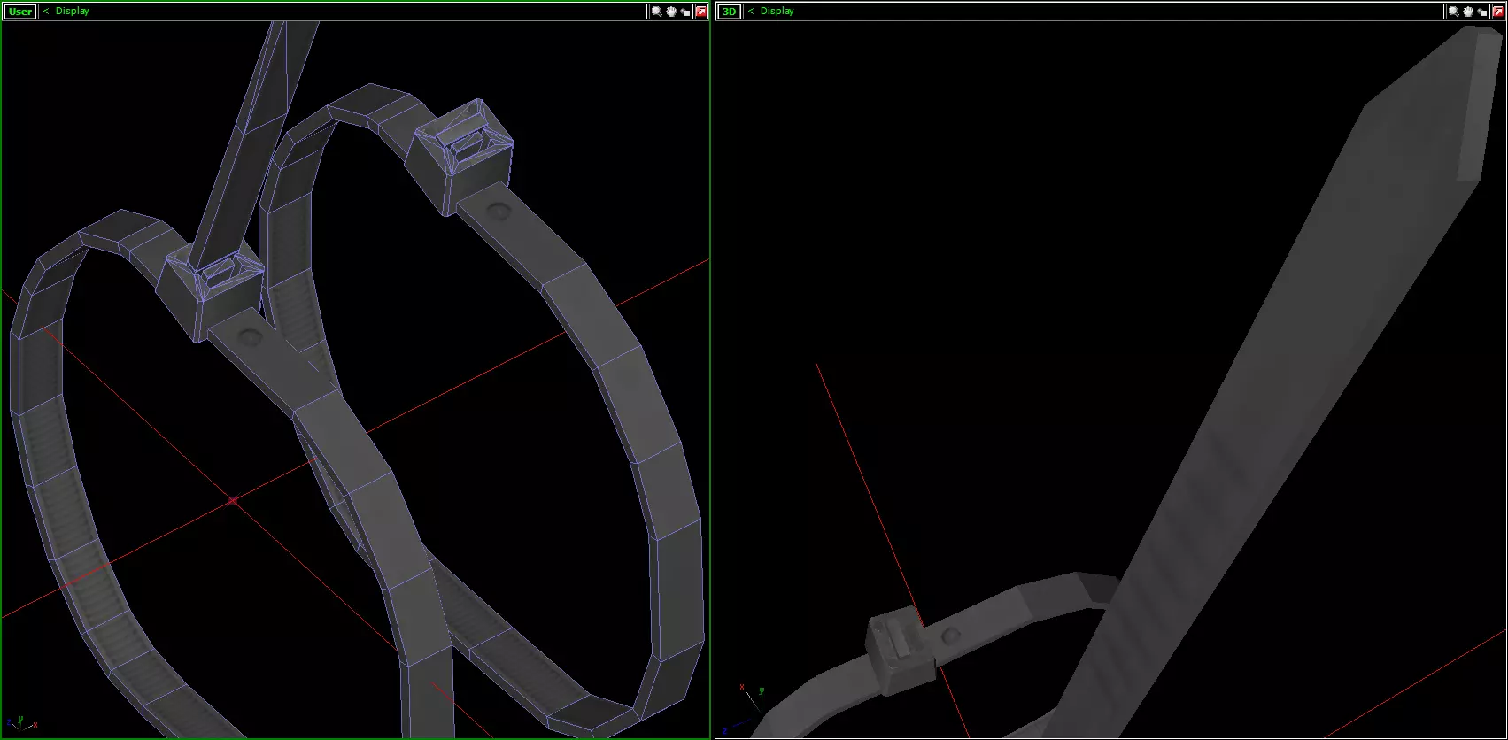 TyRaps Low-poly 3D model_6