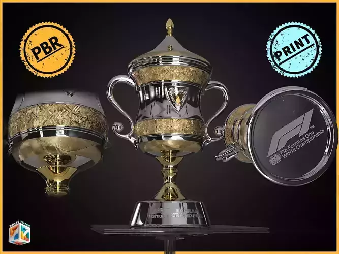 F1 Bahrain GP Award Trophy