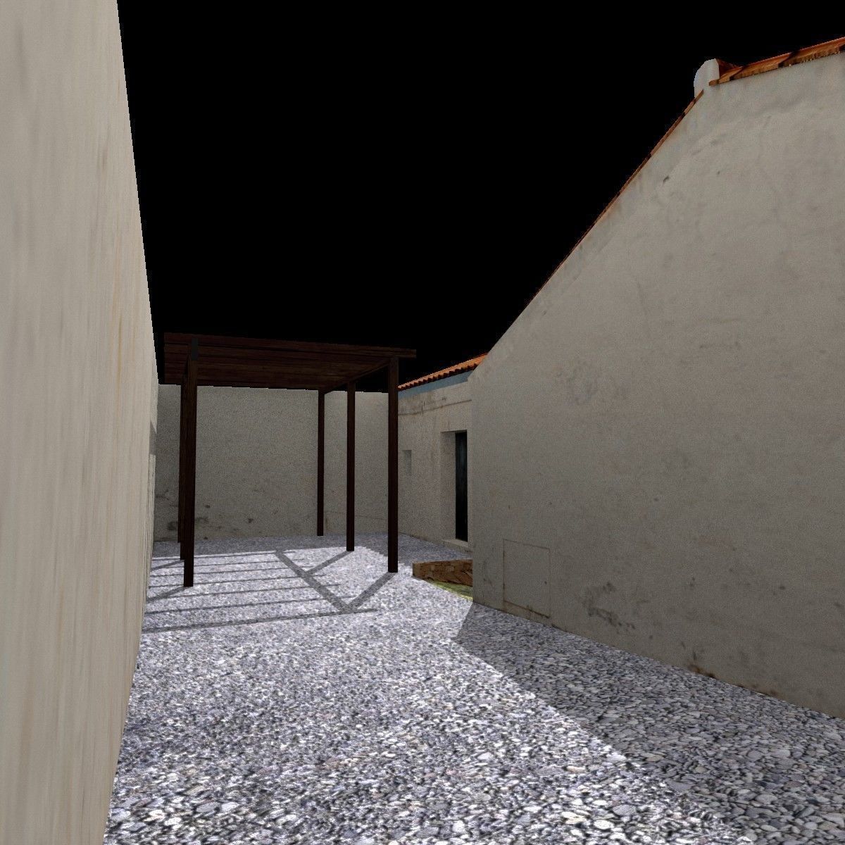 Fisherman Home - Low Poly Low-poly 3D model_6