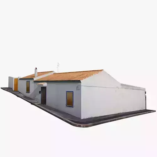 Fisherman Home - Low Poly
