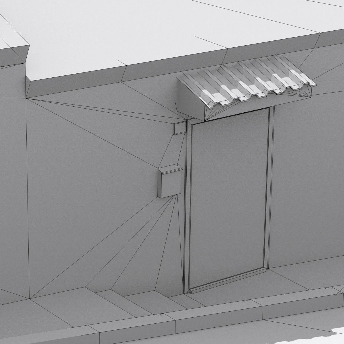 Fisherman Home - Low Poly Low-poly 3D model_13