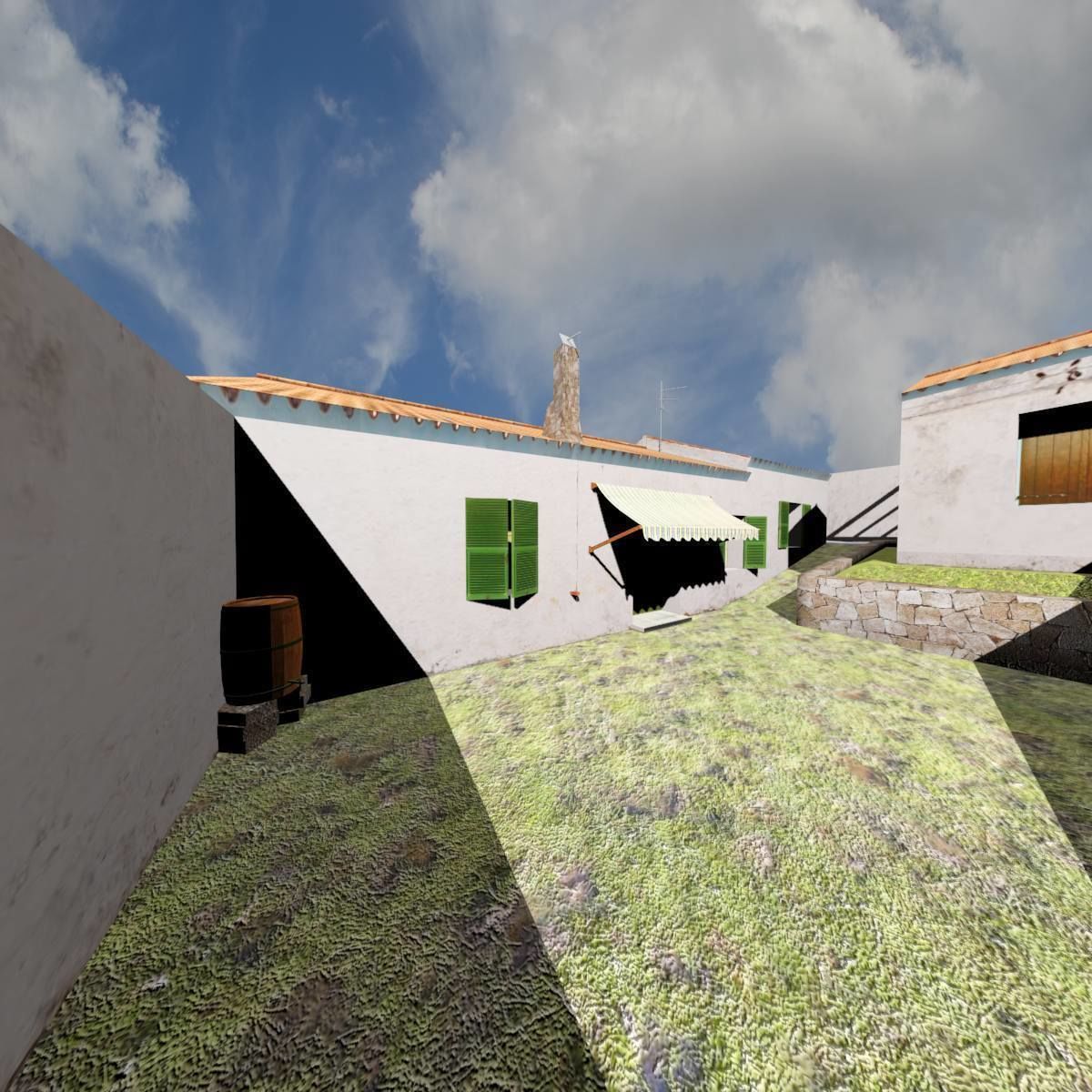 Fisherman Home - Low Poly Low-poly 3D model_3