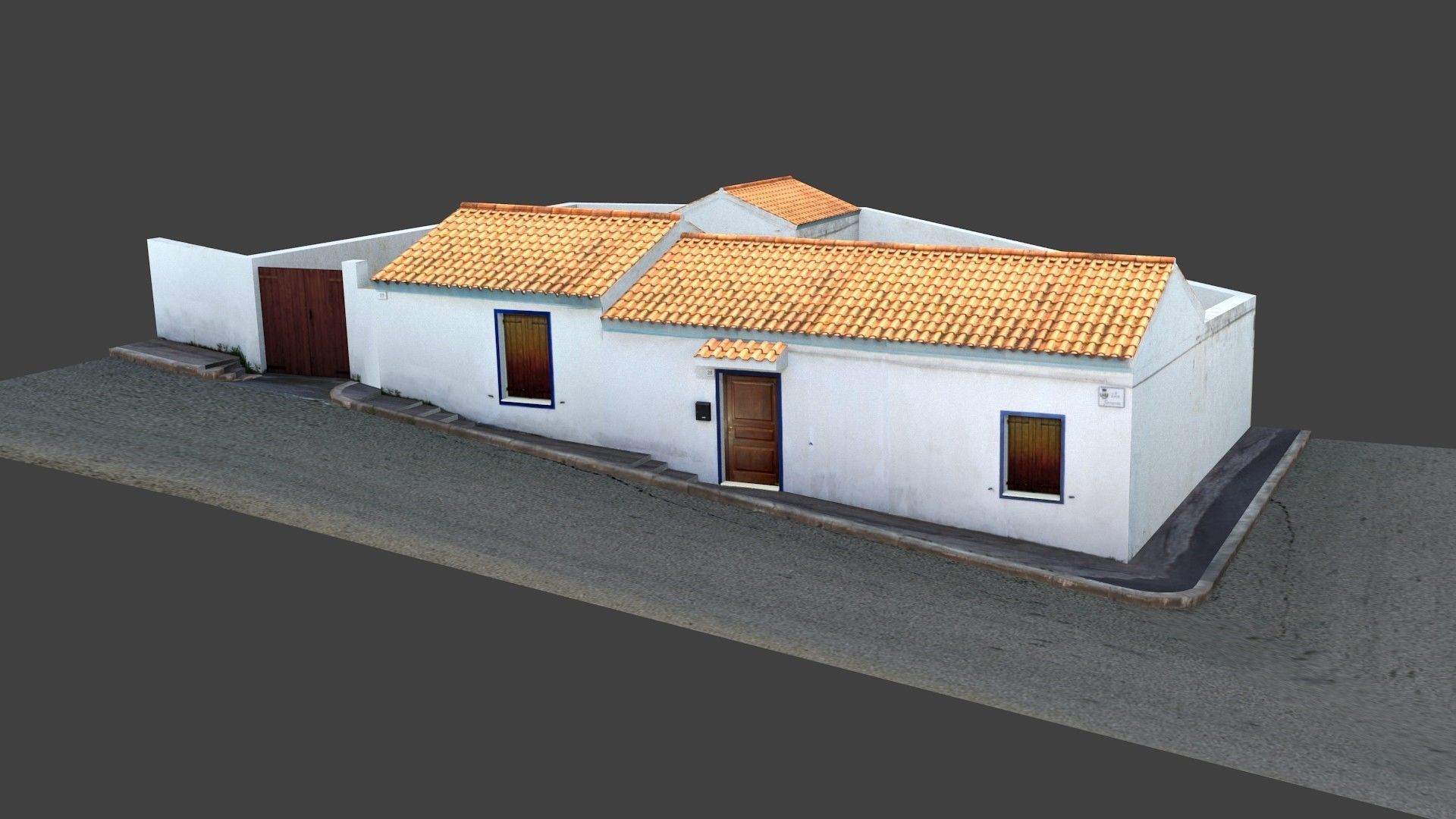 Fisherman Home - Low Poly Low-poly 3D model_8