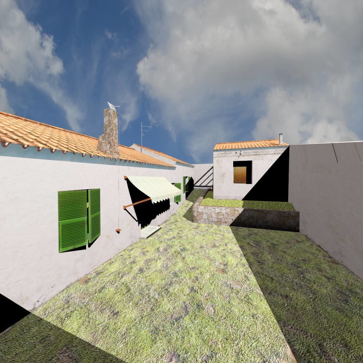 Fisherman Home - Low Poly Low-poly 3D model_4