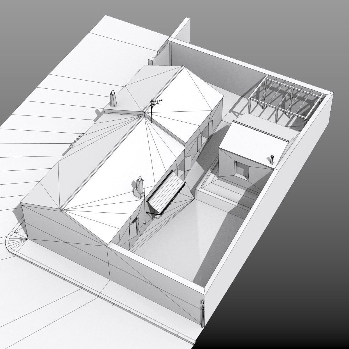 Fisherman Home - Low Poly Low-poly 3D model_10