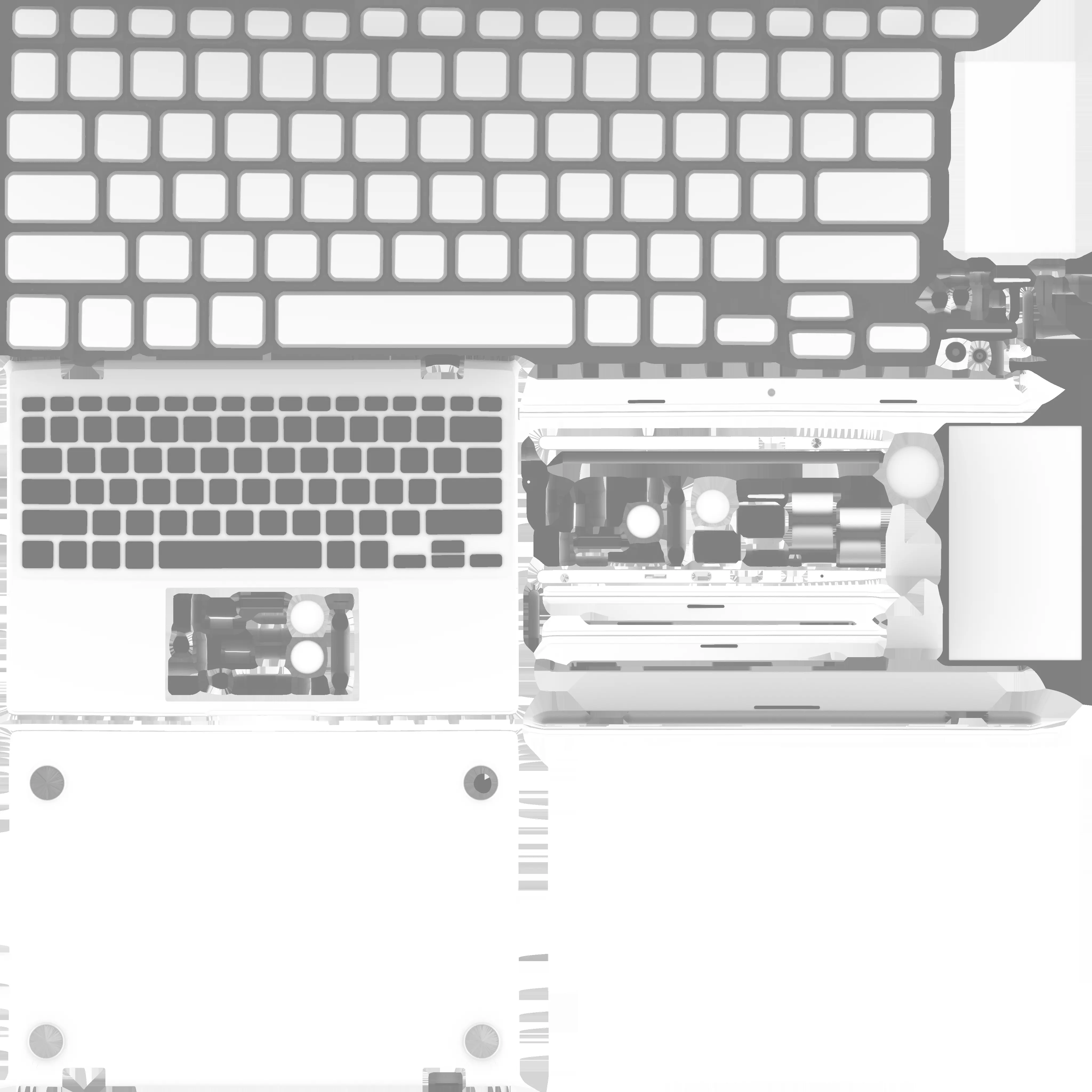 Asus Laptop 3D model_10