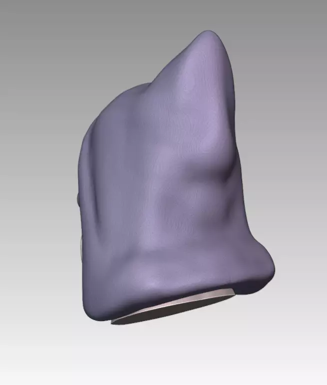 EVIL QUEEN WITCH MASK - Snow White 3D print model_7