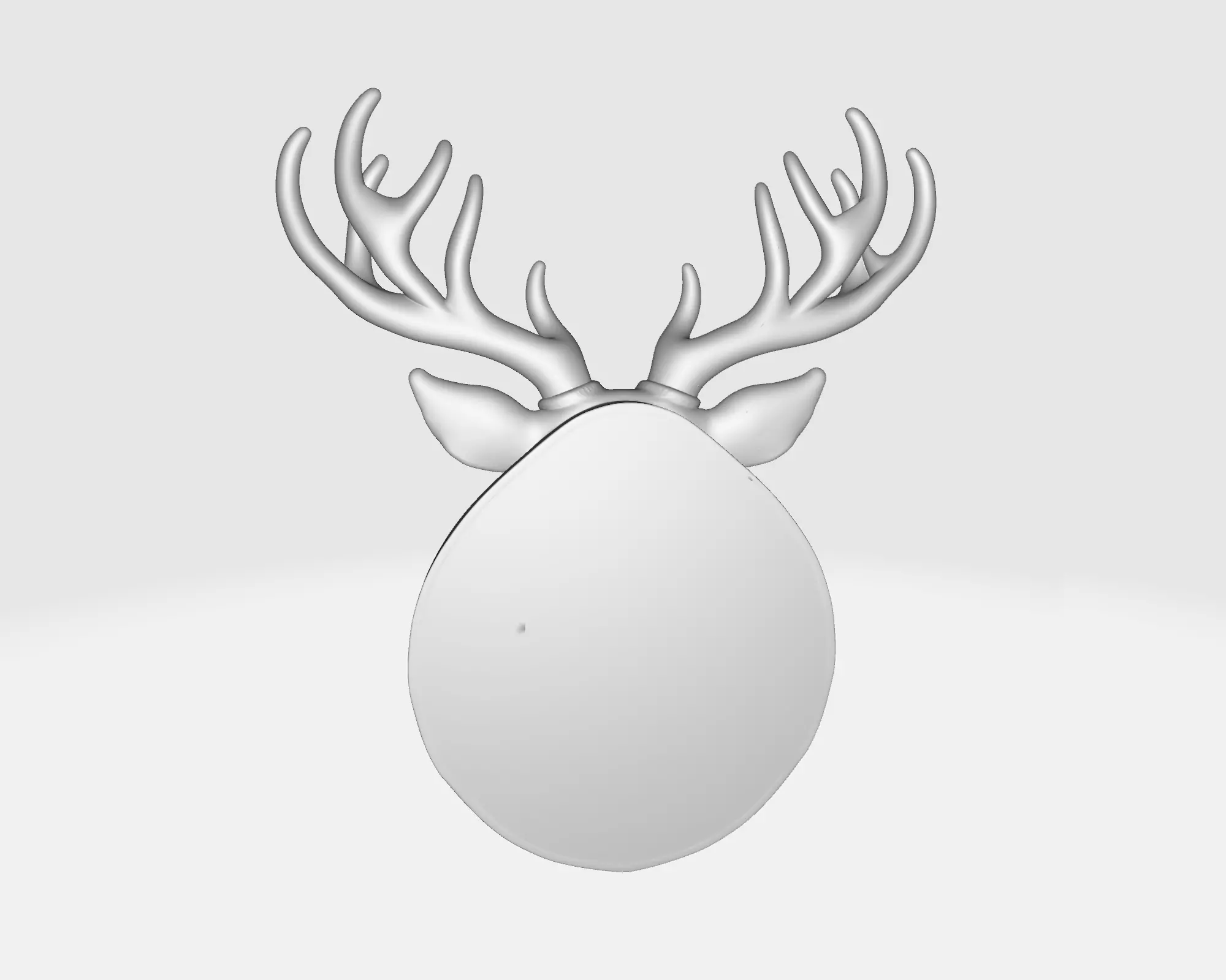 Majestic Deer Head Wall Art Deer Bust Rustic Animal Home Decor 3D print model_8