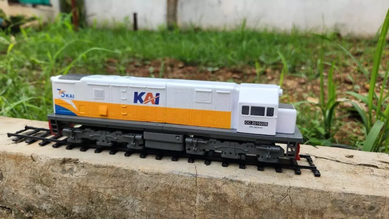 cc 201 indonesia railway 3D print model