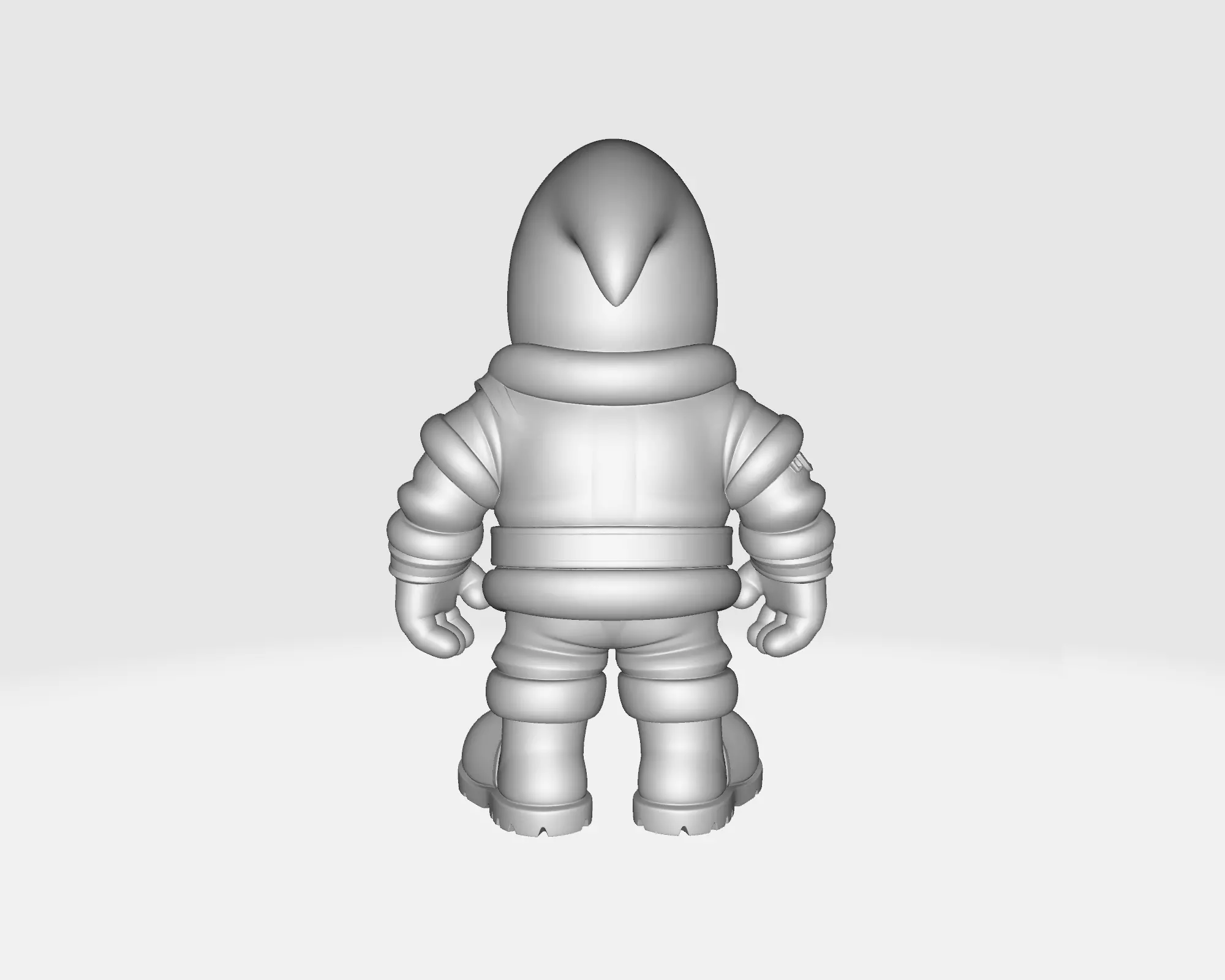 Santa Claus Figure Christmas Decoration Holiday Miniature 3D print model_7