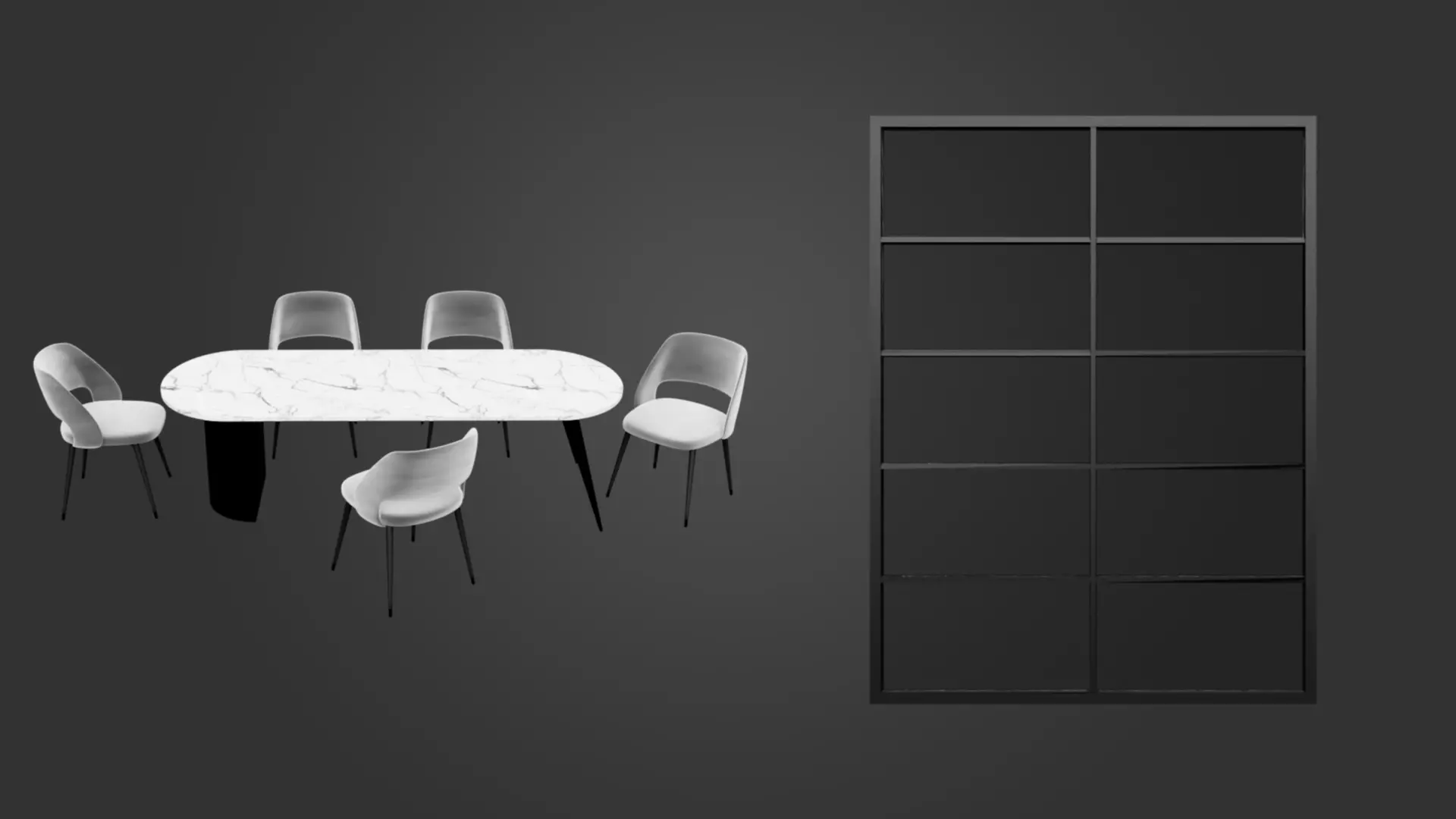 Living Room Model Vol 30 Asset Libraries Free low-poly 3D model_2