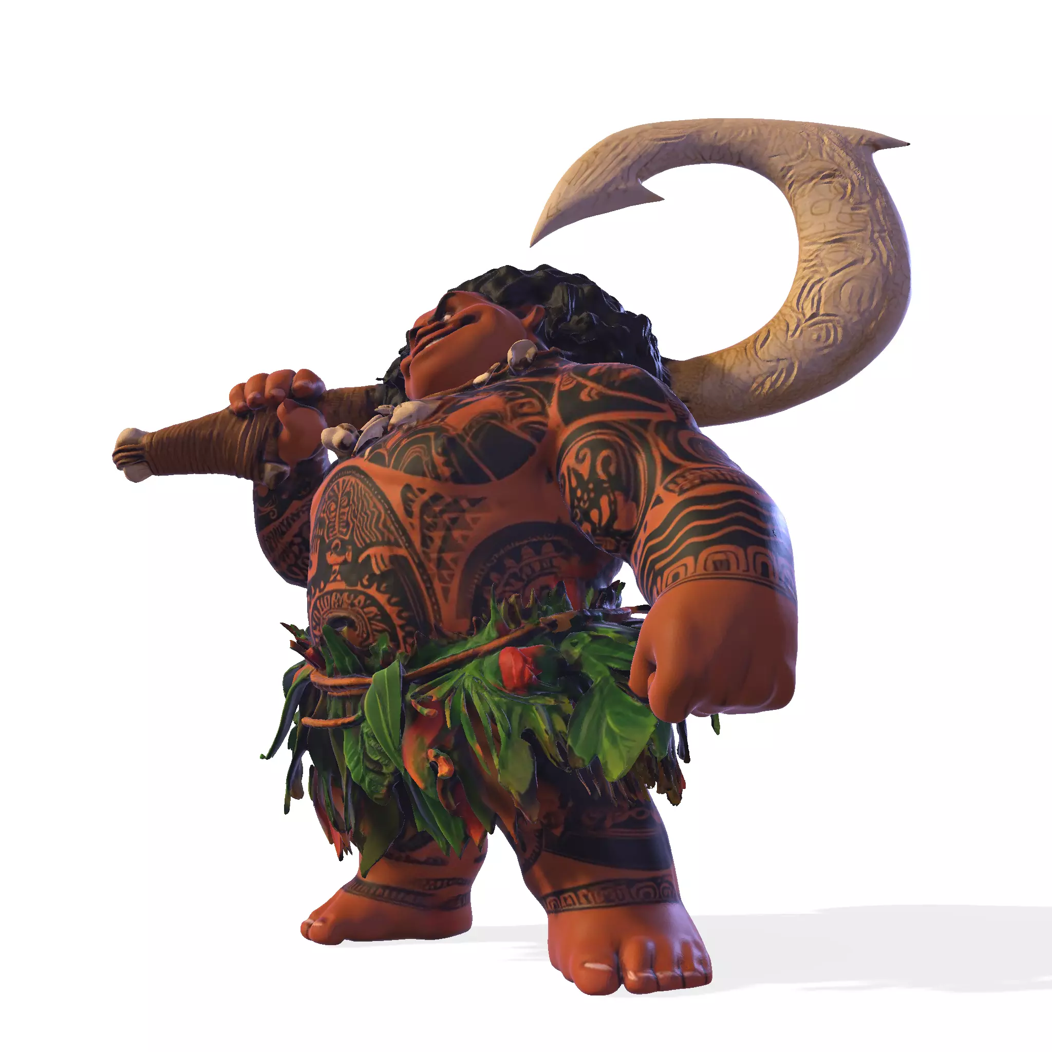 Maui the Demigod for 3D Printing 3D print model_1