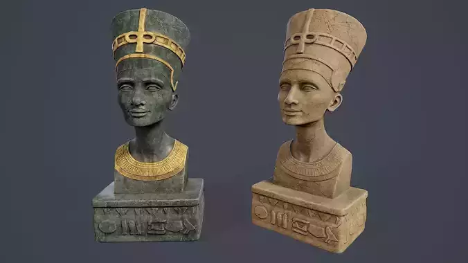 Cleopatra Statue PBR