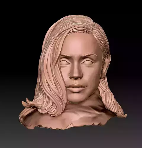 Anne De Armas with Long hair