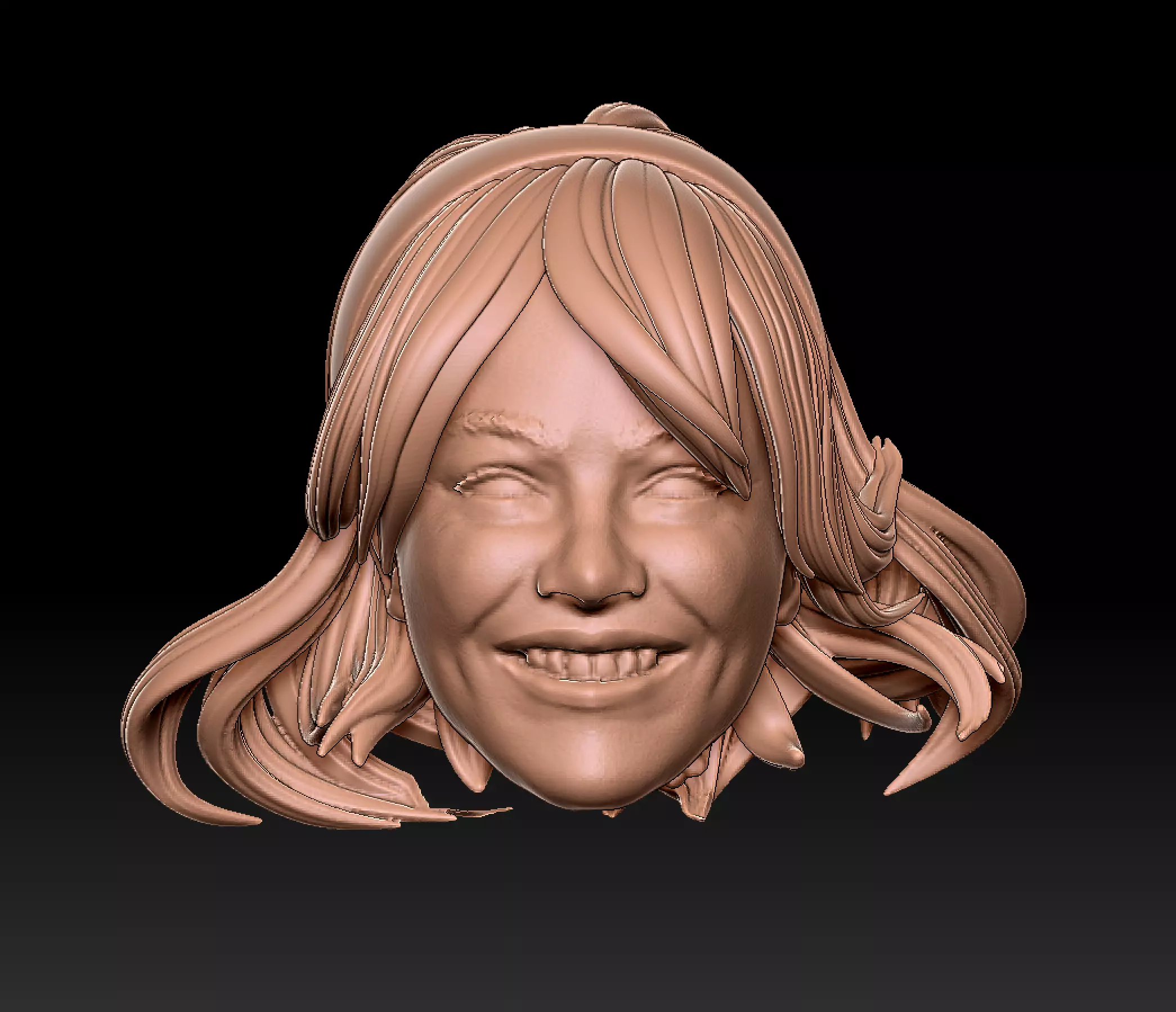 Emma Stone as Gwen Stacy 3D print model