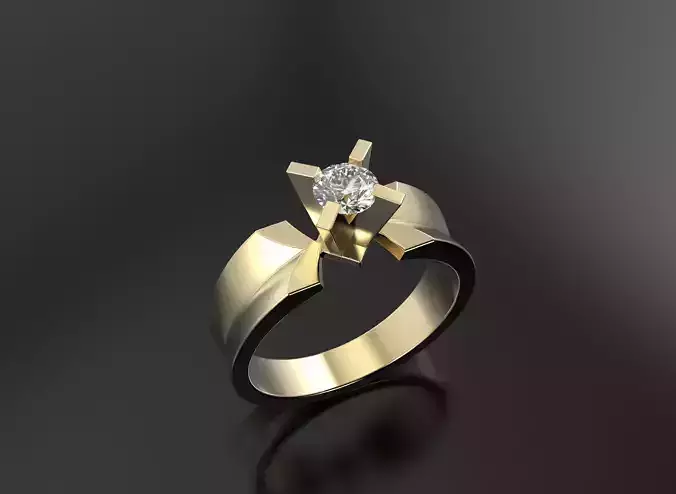 One diamond ring 