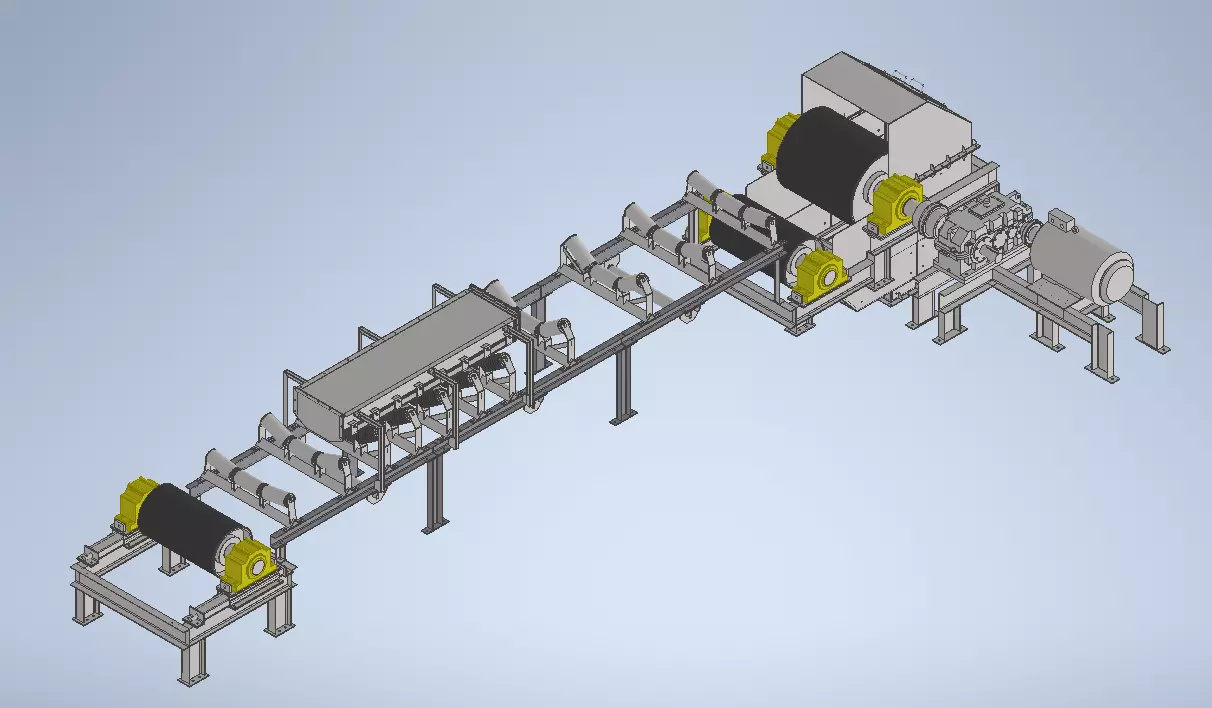 3D Conveyor Modeling 3D model_0
