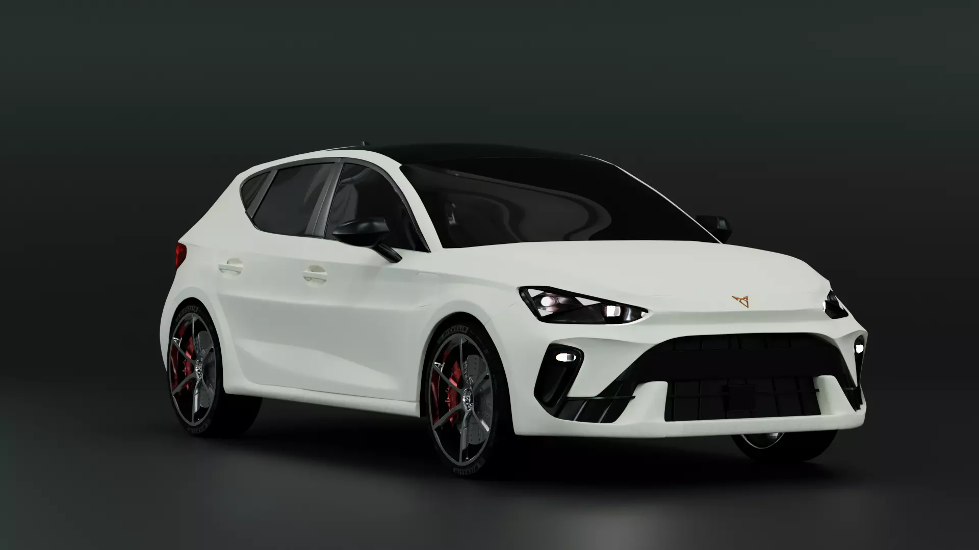 Cupra Leon 2024 Inspired Exterior Concept Body Only No Interior 3D model_8