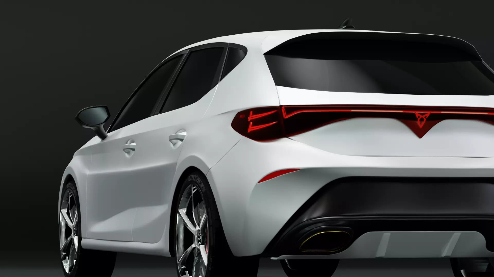 Cupra Leon 2024 Inspired Exterior Concept Body Only No Interior 3D model_5