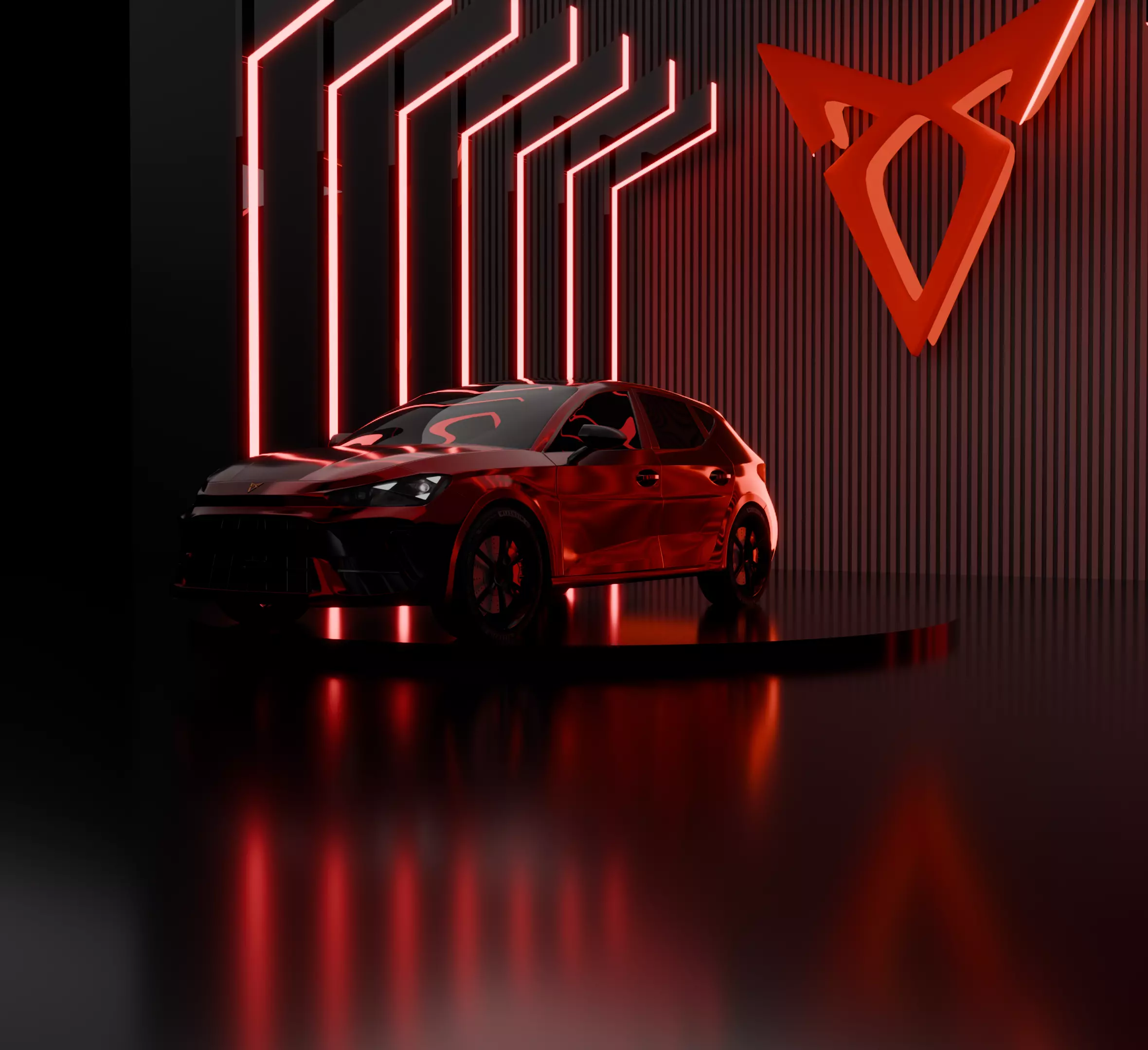 Cupra Leon 2024 Inspired Exterior Concept Body Only No Interior 3D model_14