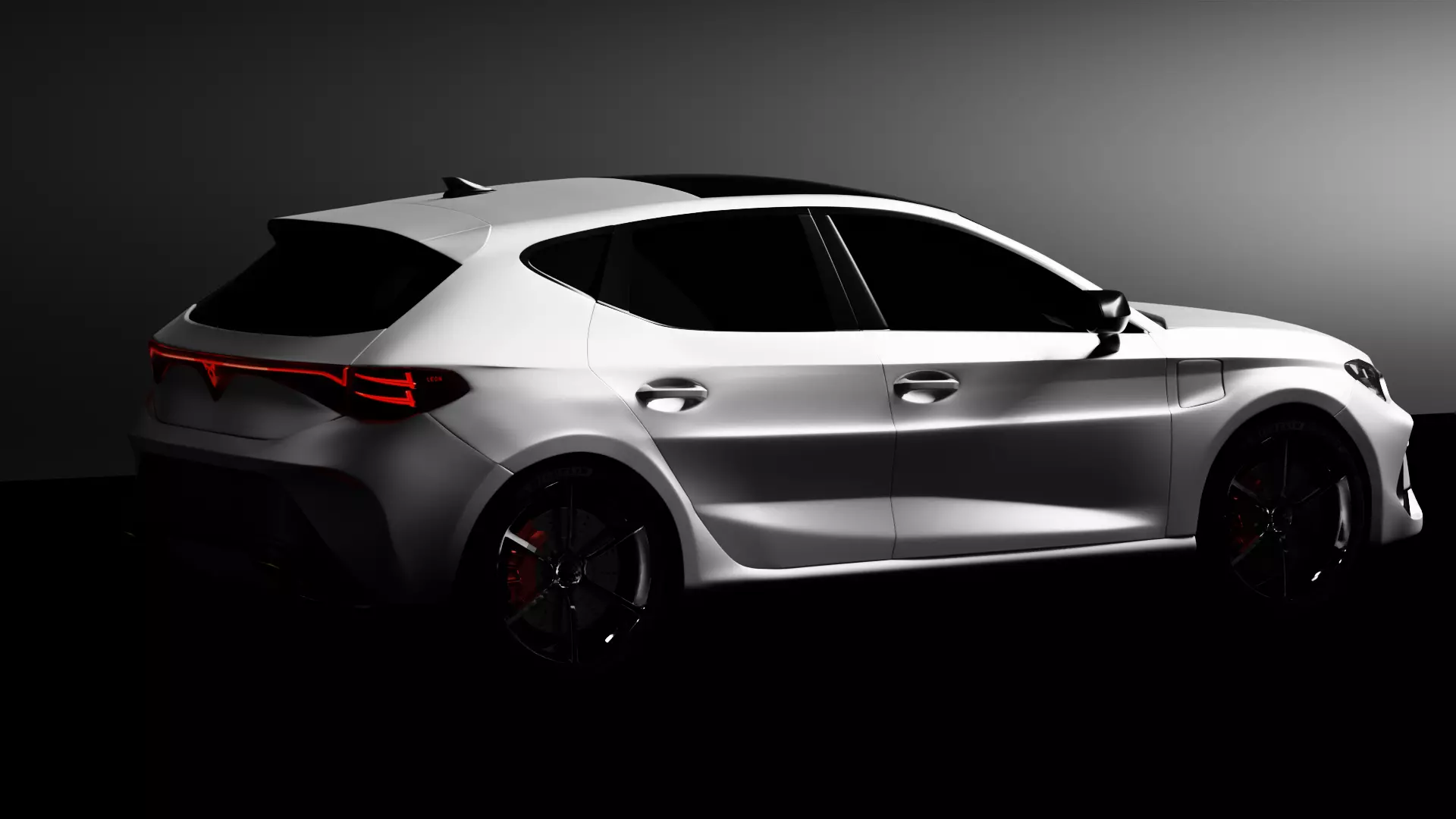 Cupra Leon 2024 Inspired Exterior Concept Body Only No Interior 3D model_3