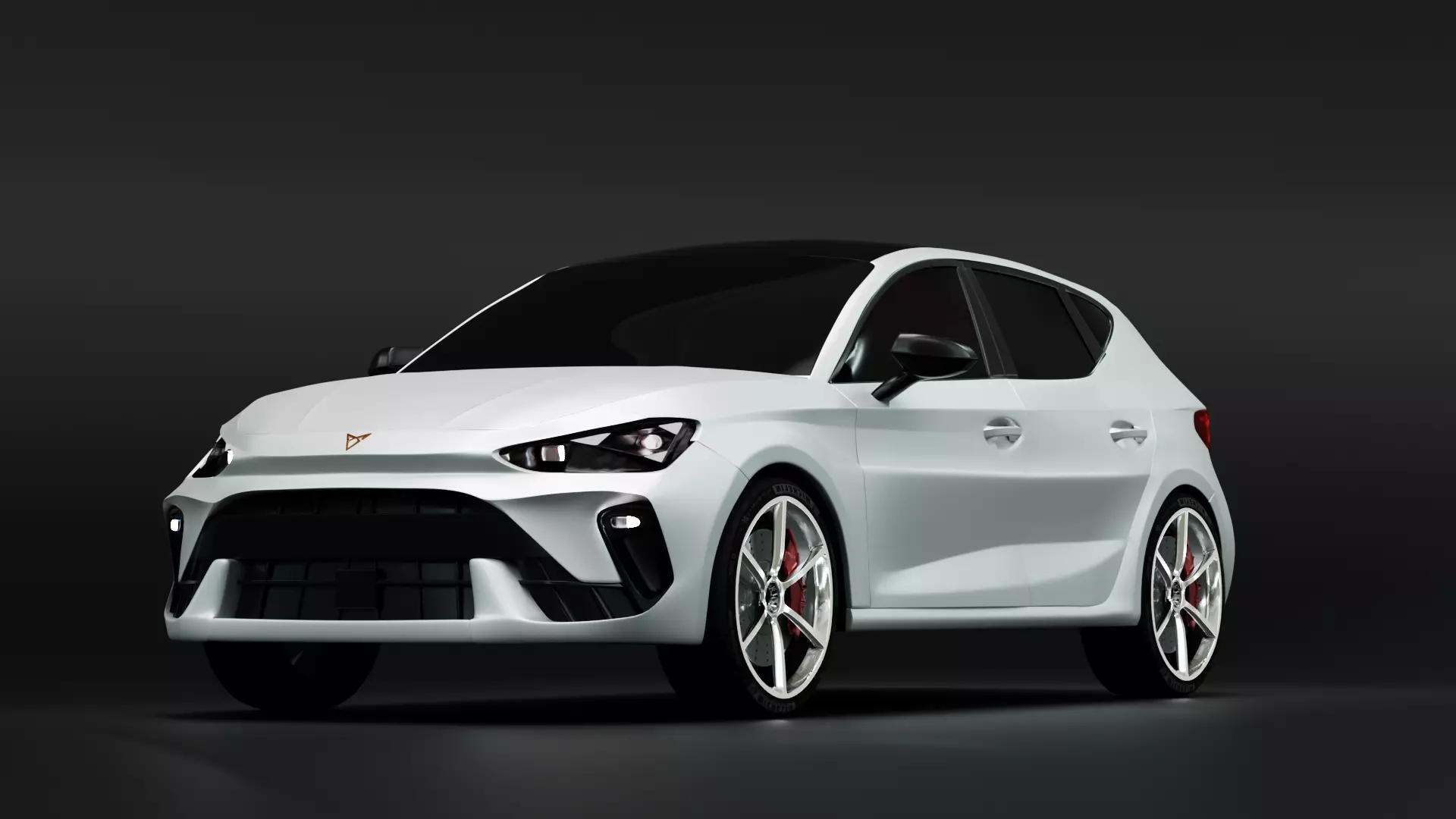 Cupra Leon 2024 Inspired Exterior Concept Body Only No Interior 3D model_11