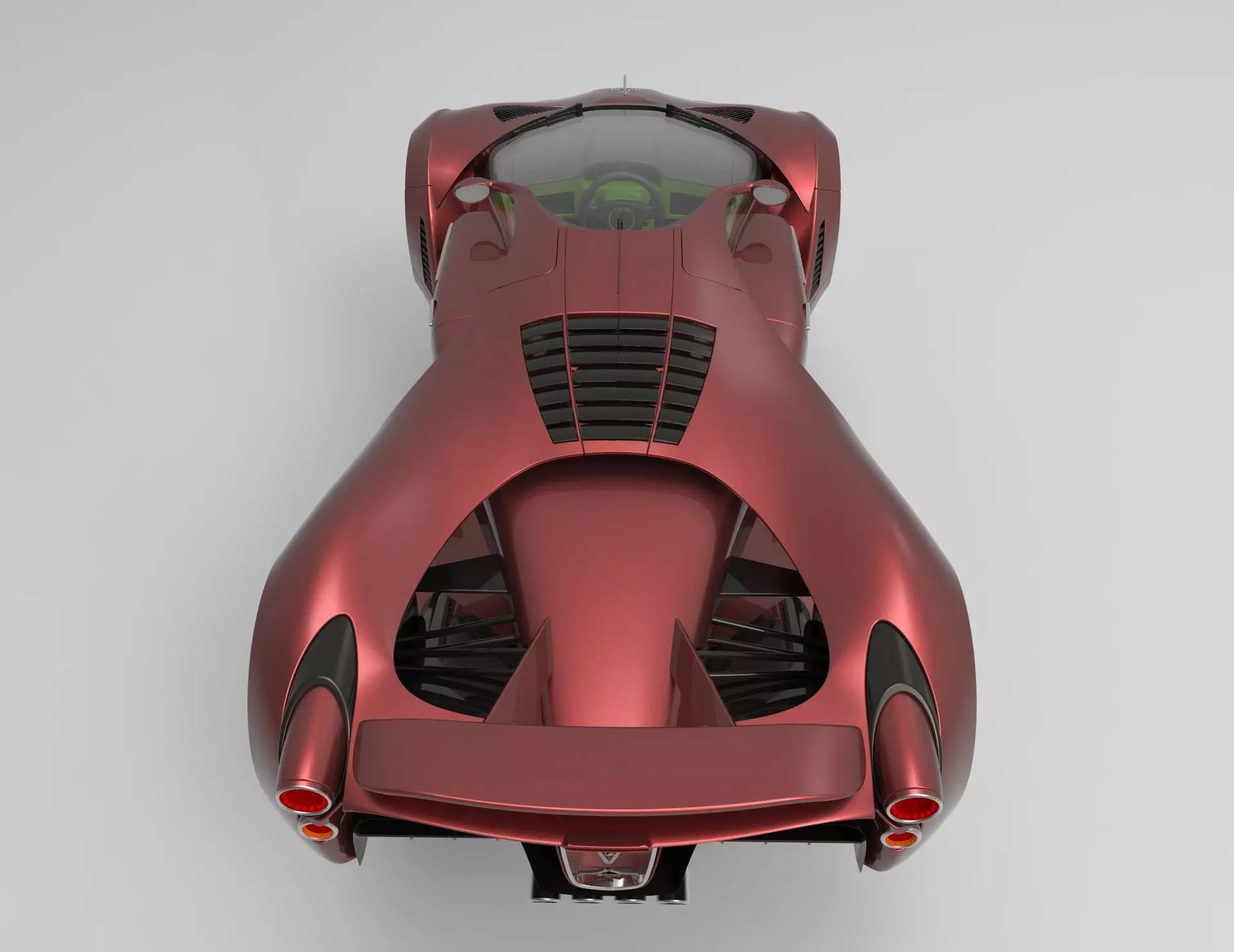 Super sports car model 3D model_8