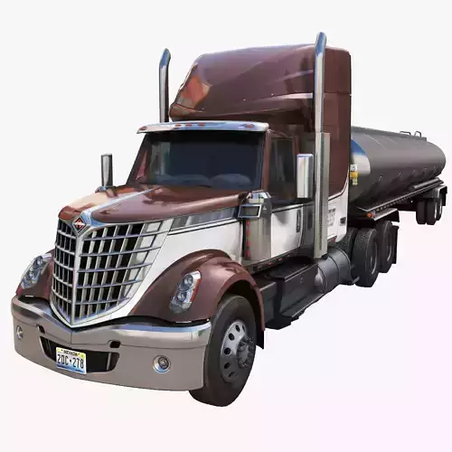 International LoneStar fuel trailer