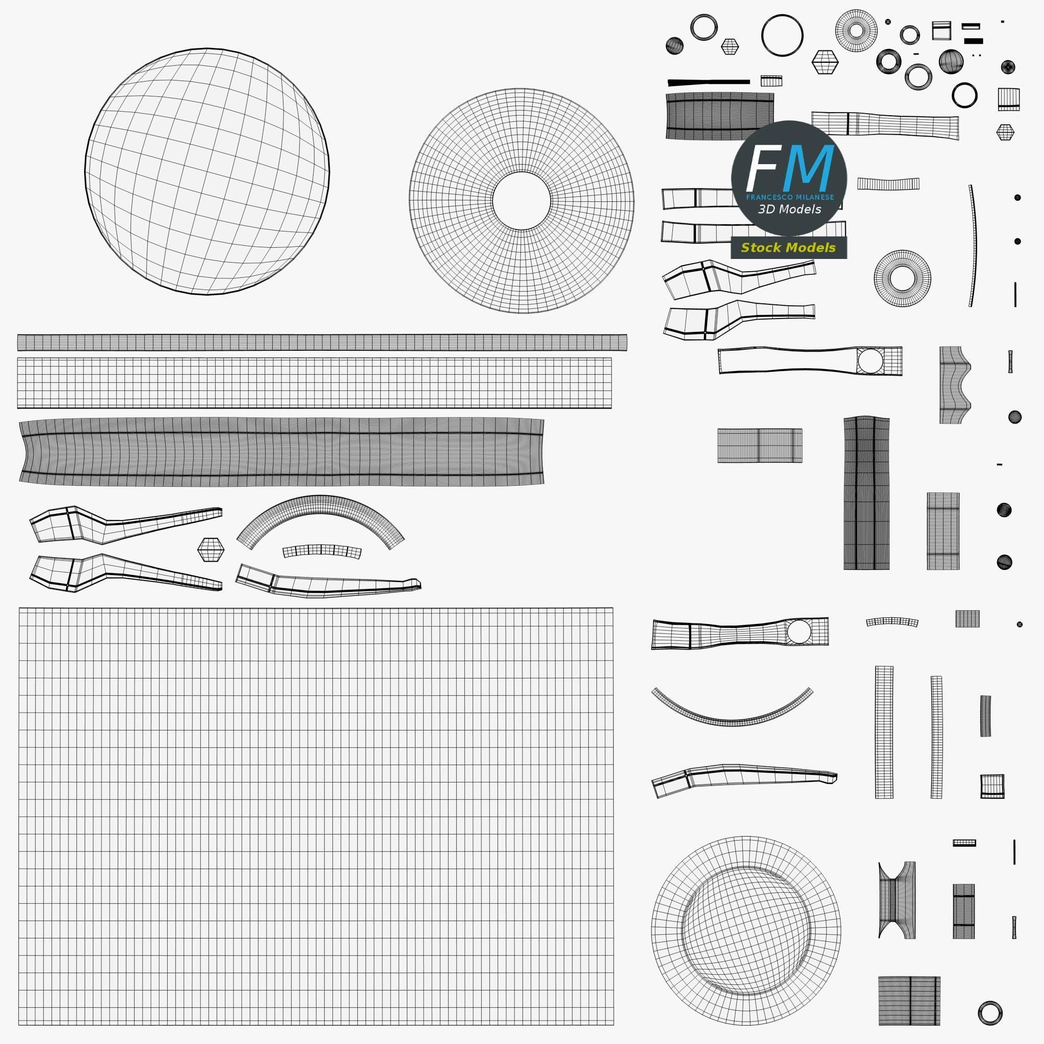 Fire extinguisher 3D model_11