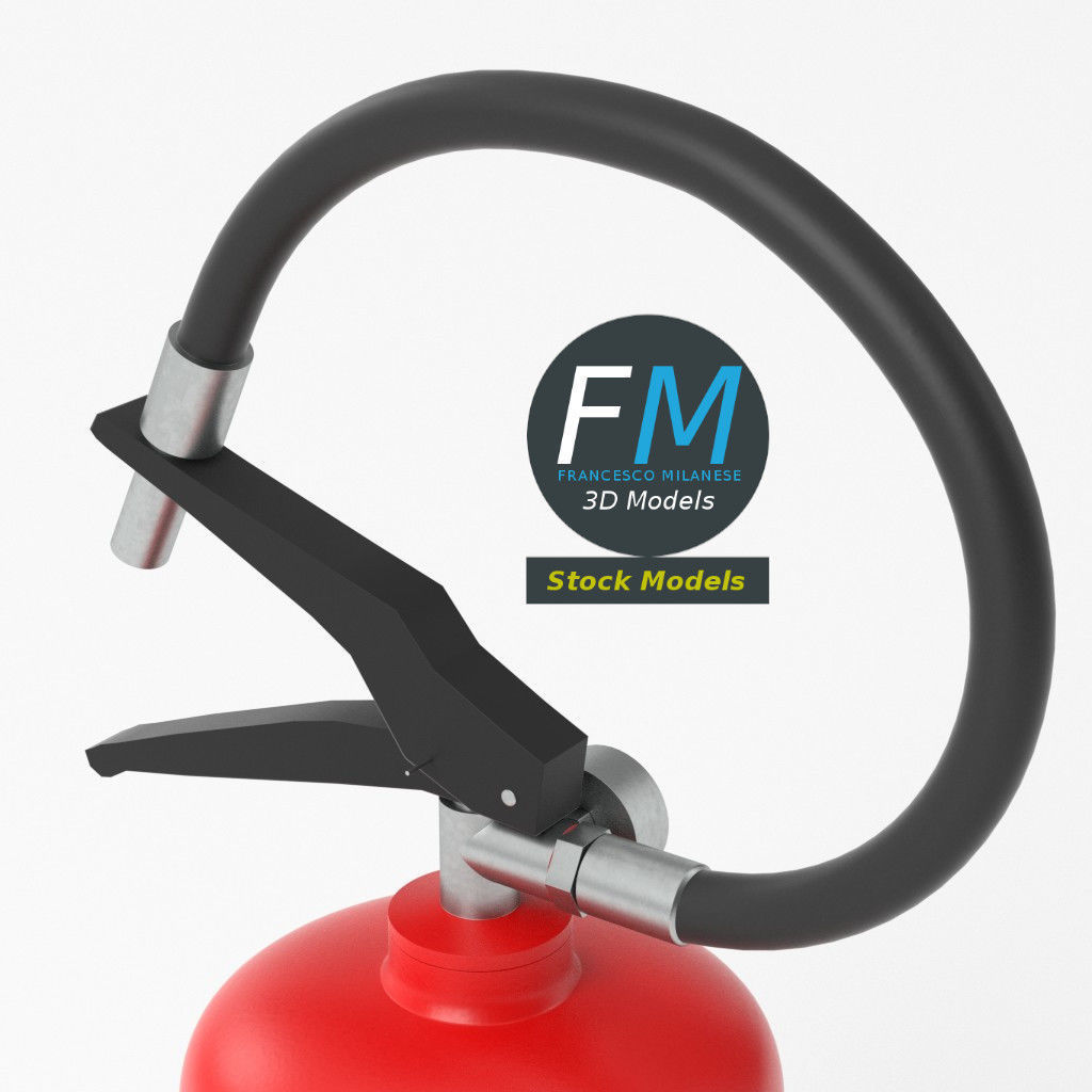 Fire extinguisher 3D model_5