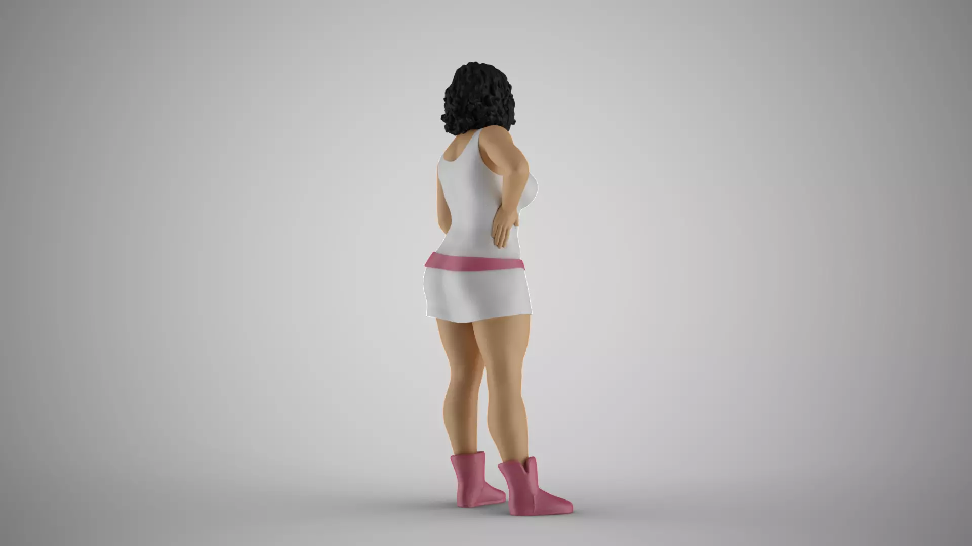 Female Gesture Cipher 3D print model_6