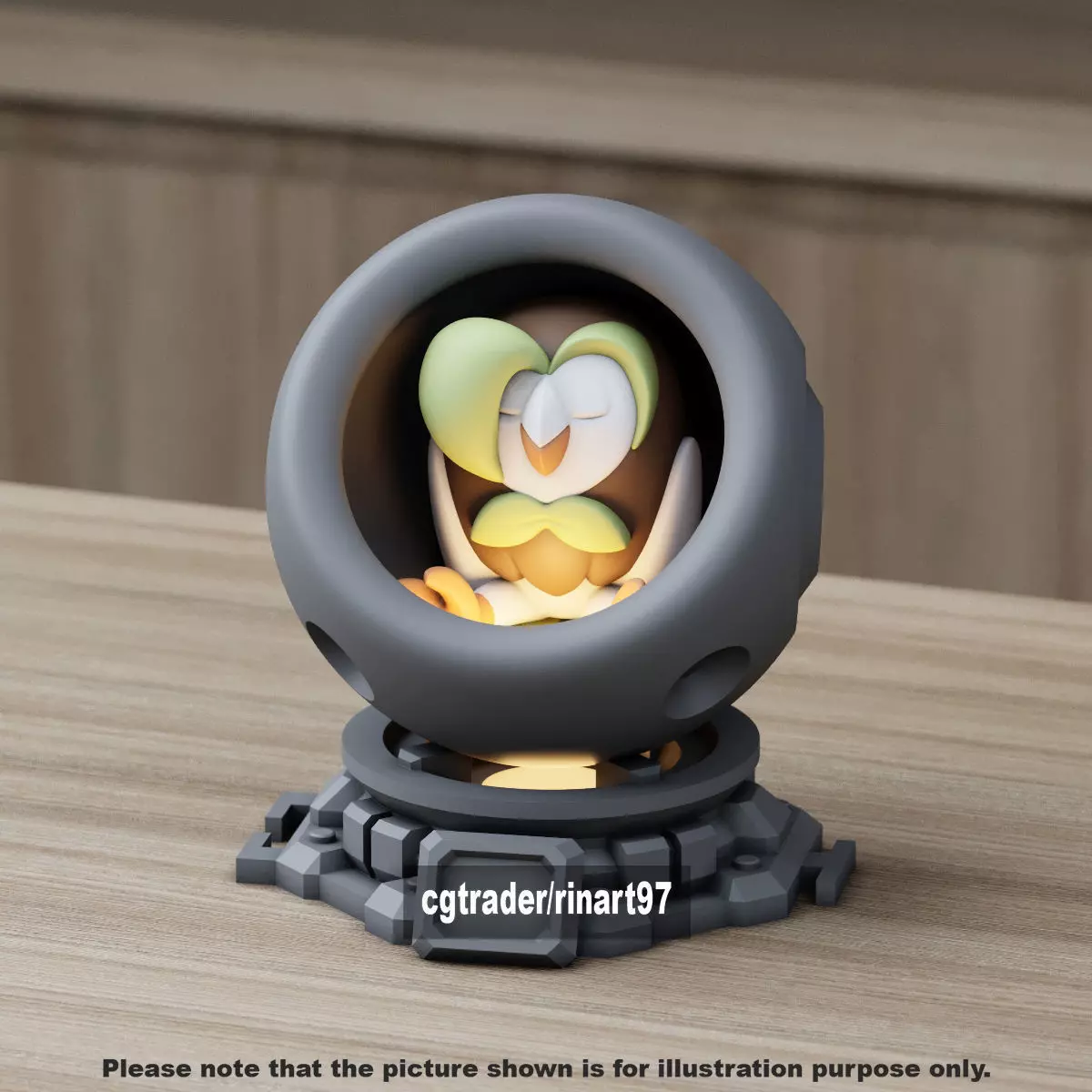 Dartrix healing machine pods 3D print model_7