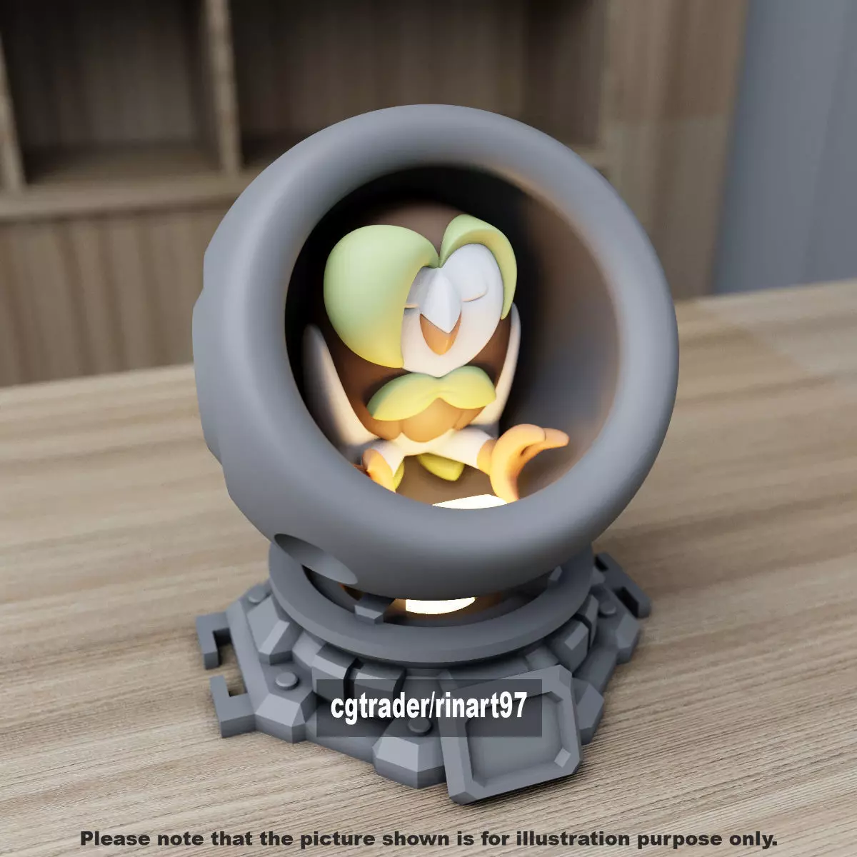 Dartrix healing machine pods 3D print model_6