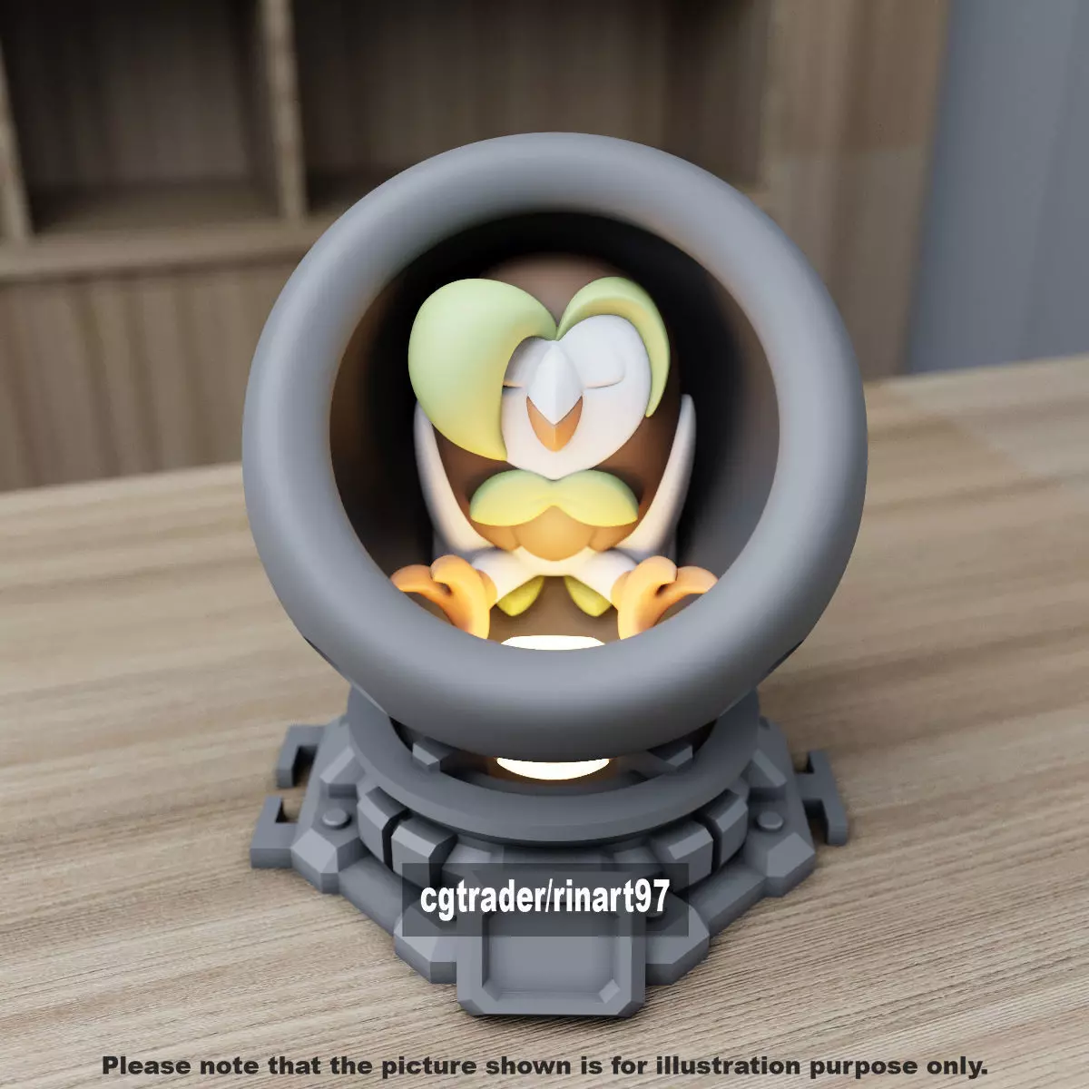 Dartrix healing machine pods 3D print model_2