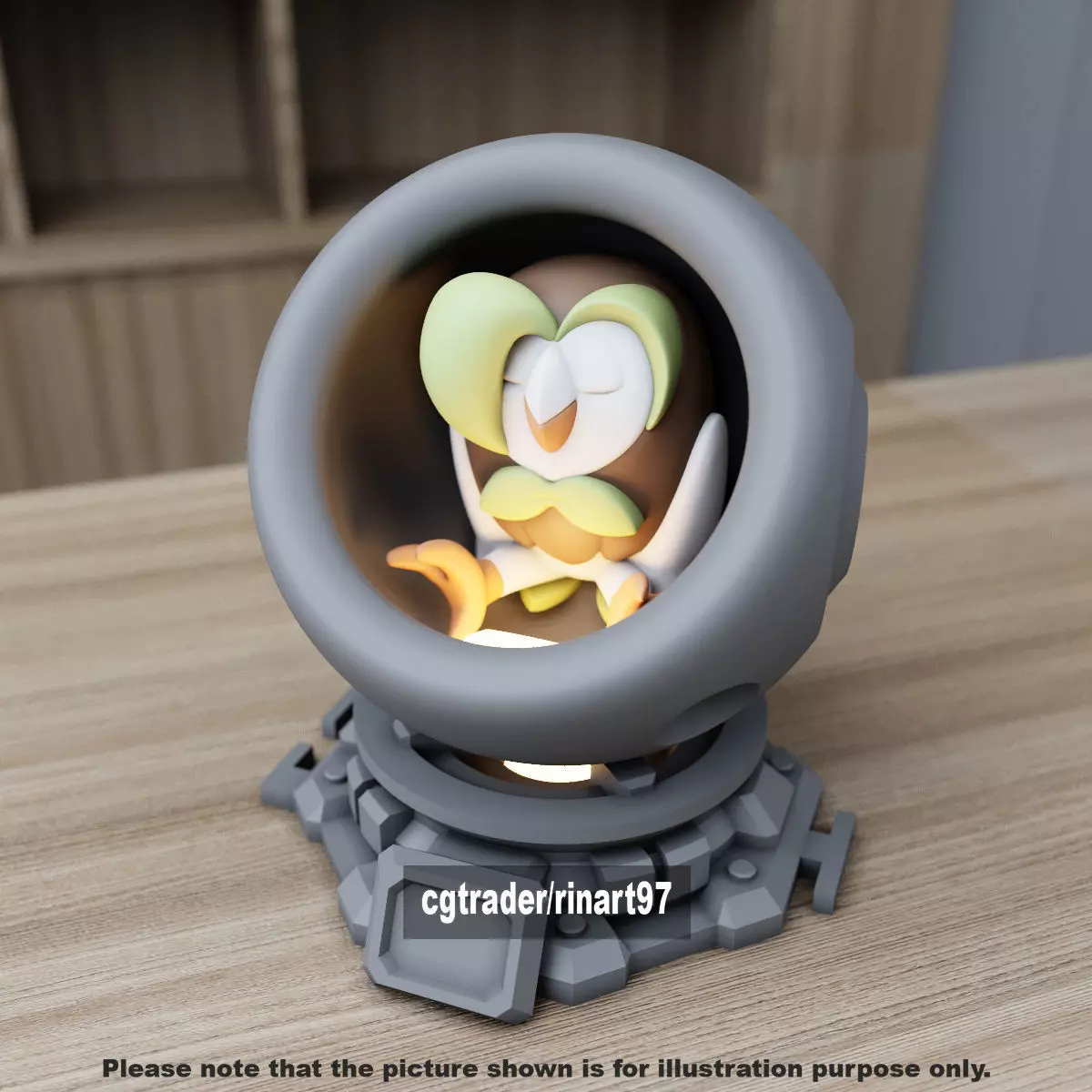 Dartrix healing machine pods 3D print model_4