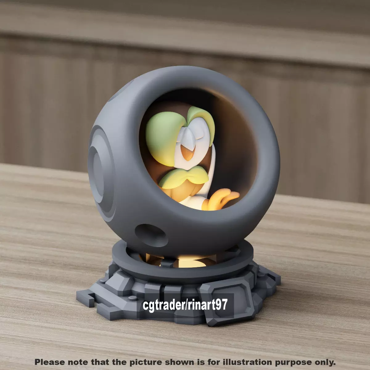 Dartrix healing machine pods 3D print model_11