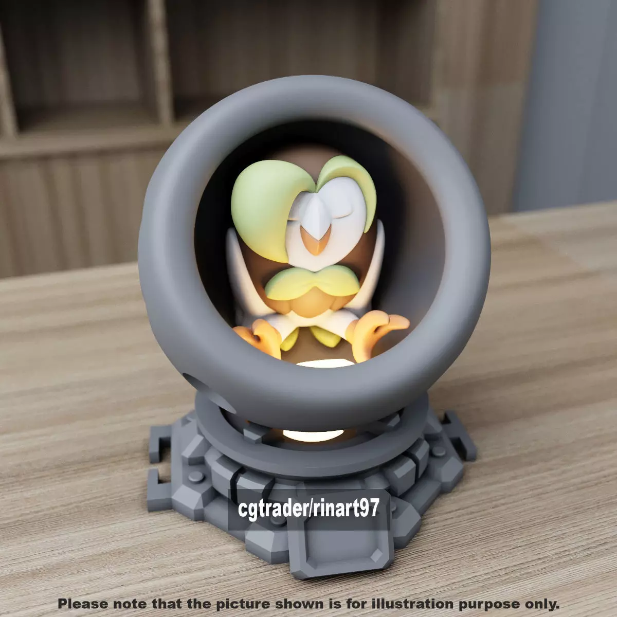 Dartrix healing machine pods 3D print model_5