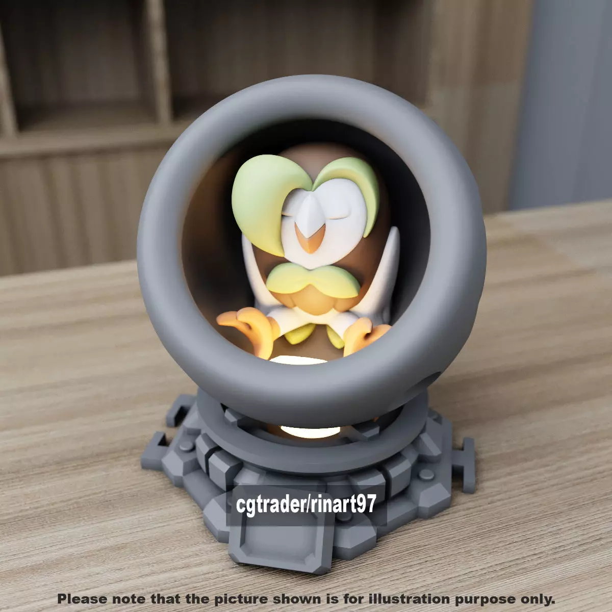 Dartrix healing machine pods 3D print model_3