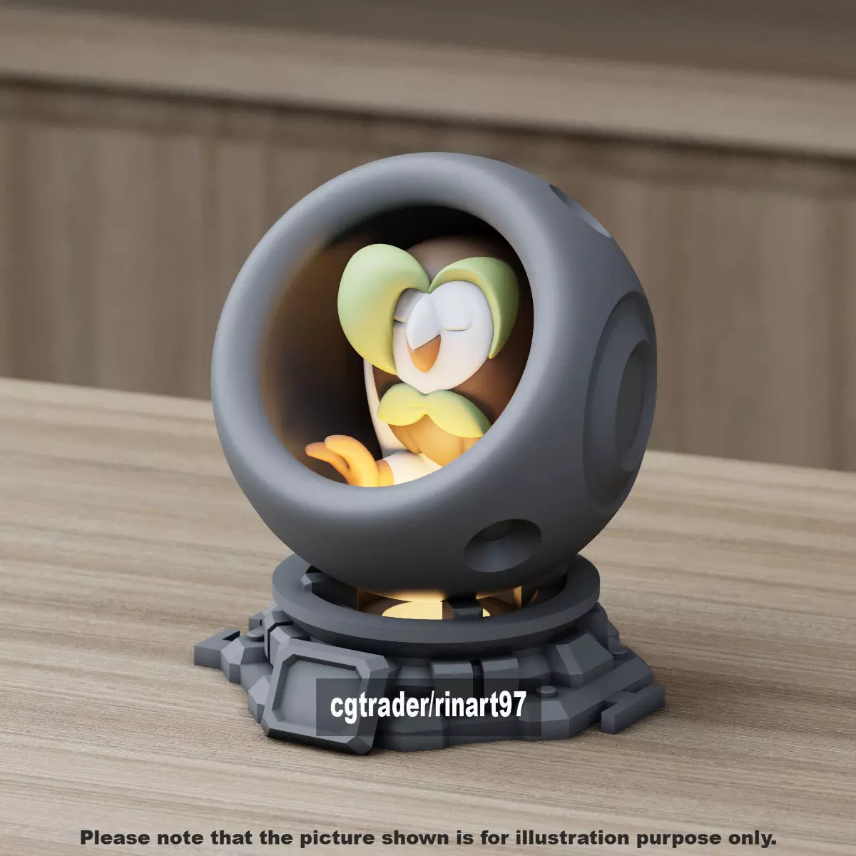 Dartrix healing machine pods 3D print model_14