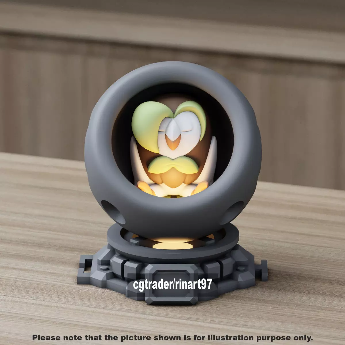 Dartrix healing machine pods 3D print model_8